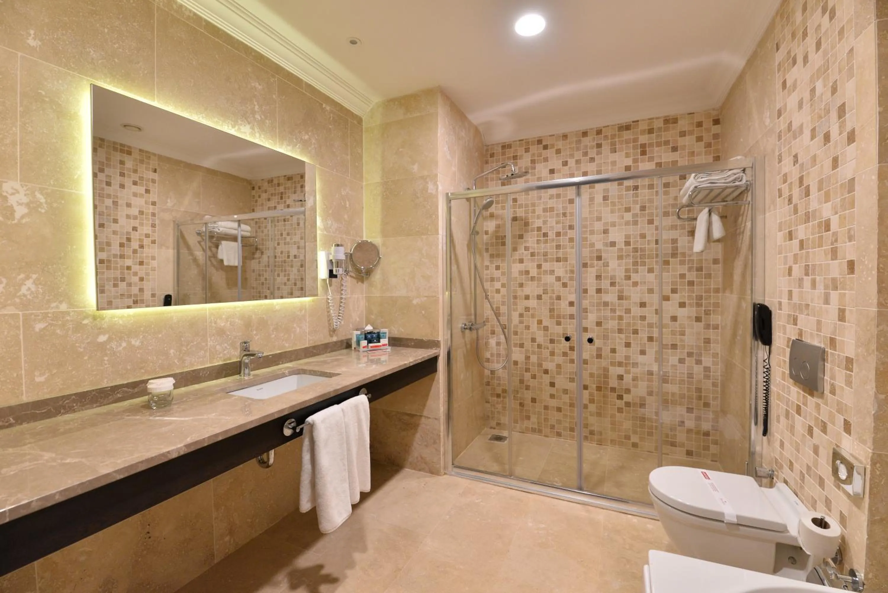 Bathroom in Ramada by Wyndham Istanbul Merter