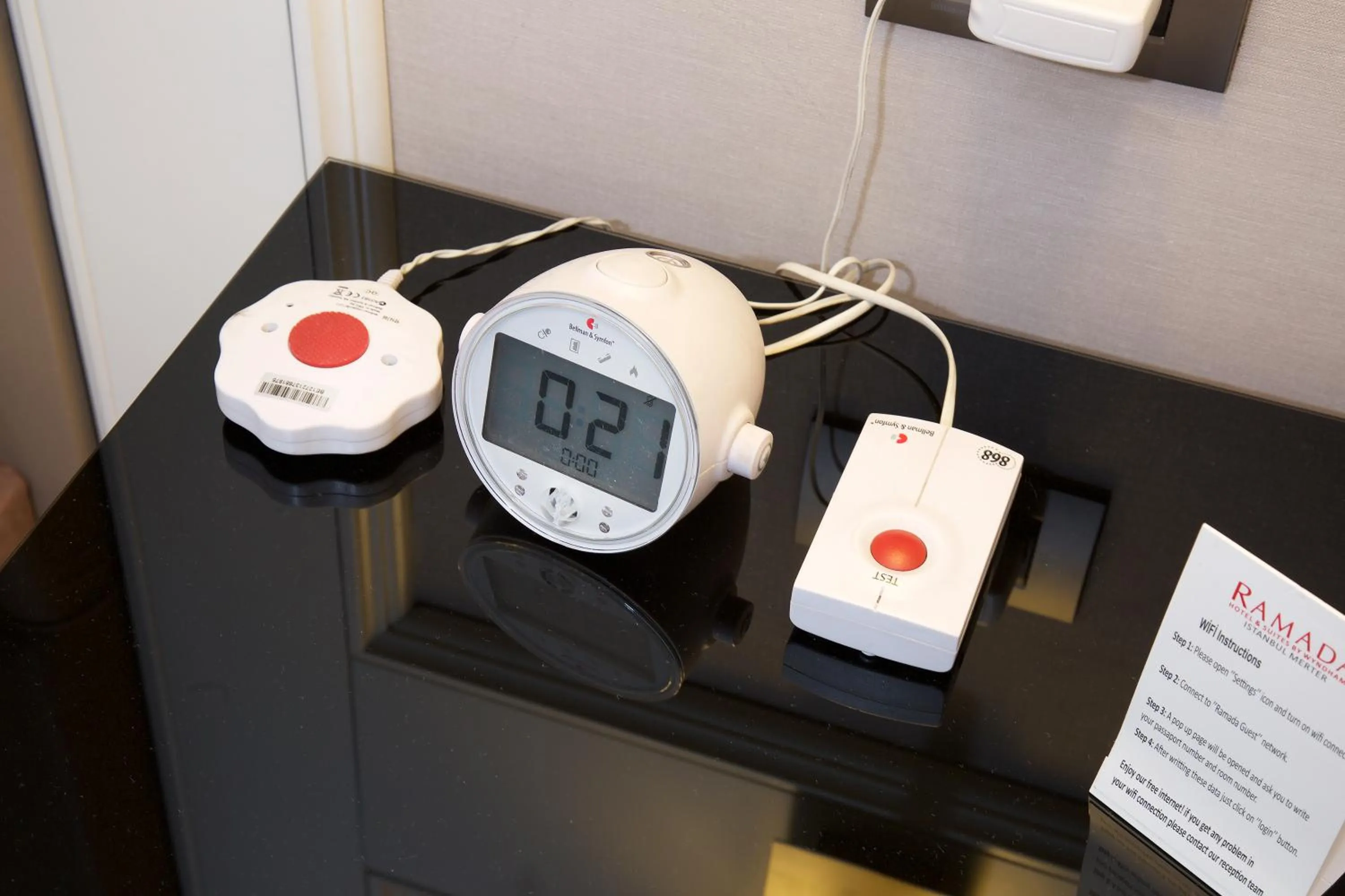 Facility for disabled guests in Ramada by Wyndham Istanbul Merter