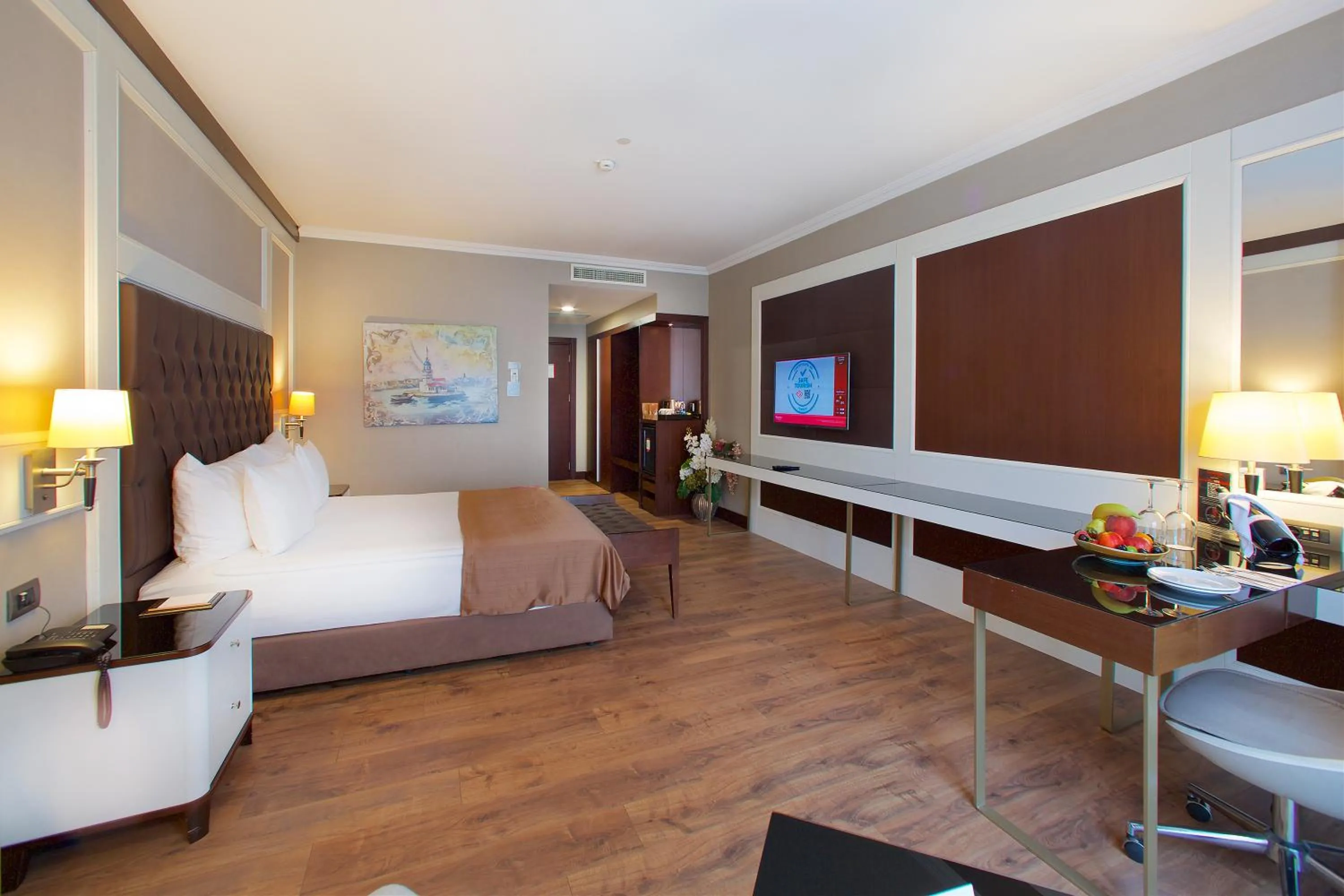 Bed in Ramada by Wyndham Istanbul Merter