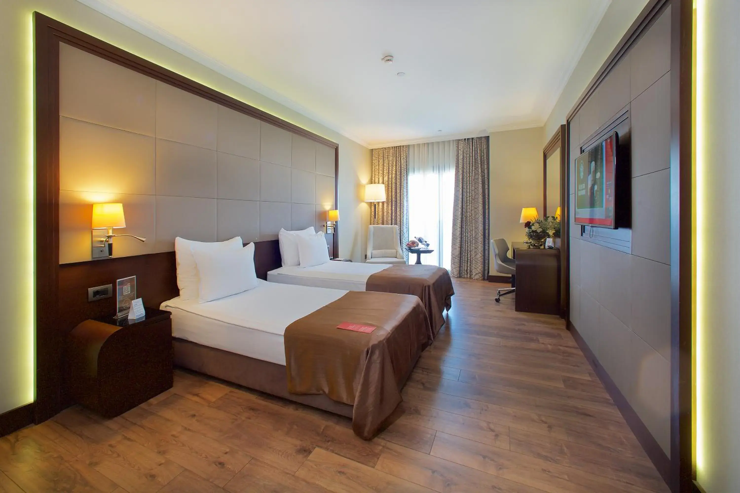Bed in Ramada by Wyndham Istanbul Merter Bed in Ramada by Wyndham Istanbul Merter