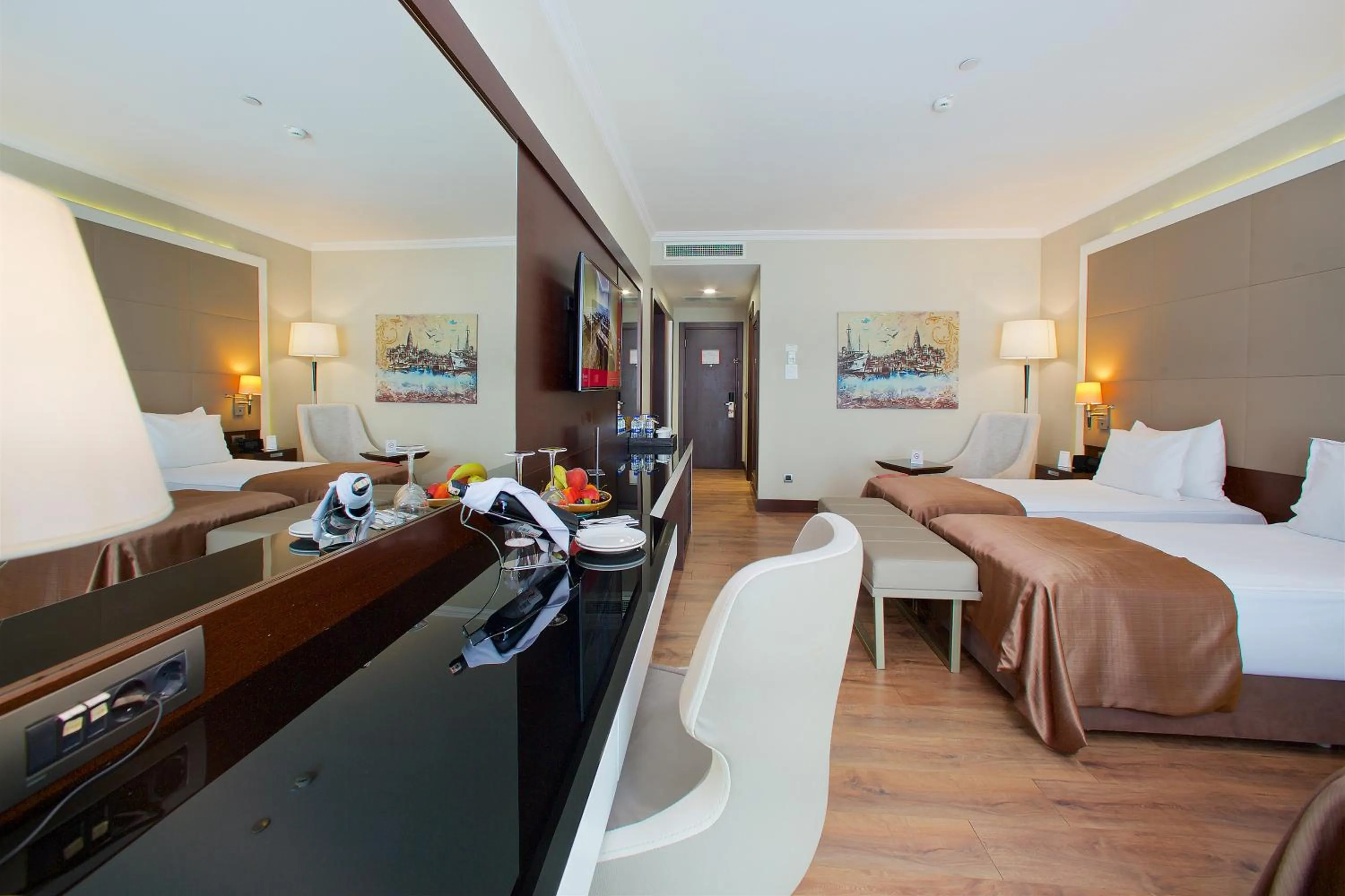Bed in Ramada by Wyndham Istanbul Merter