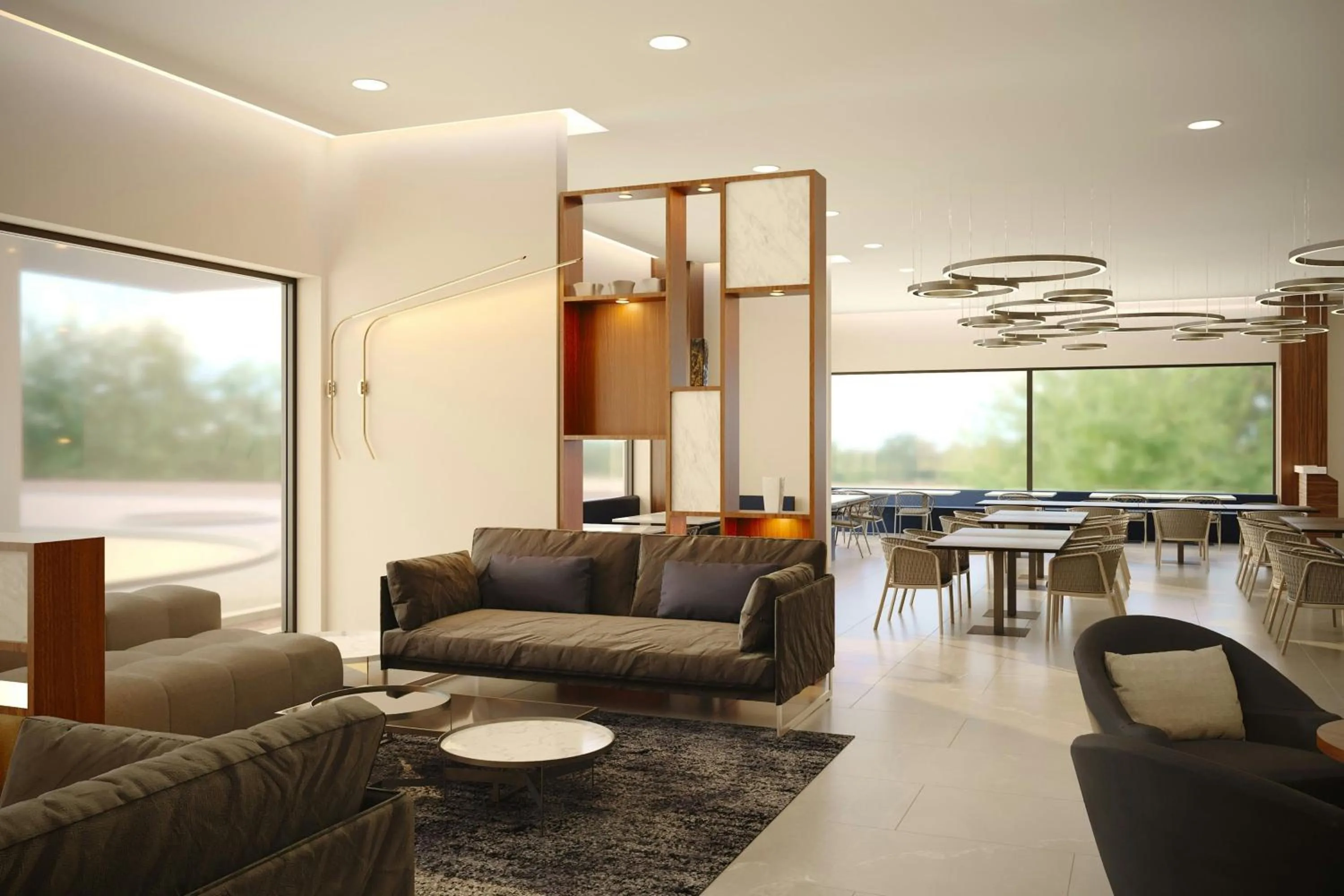 Lounge or bar in AC Hotel by Marriott Georgetown Guyana