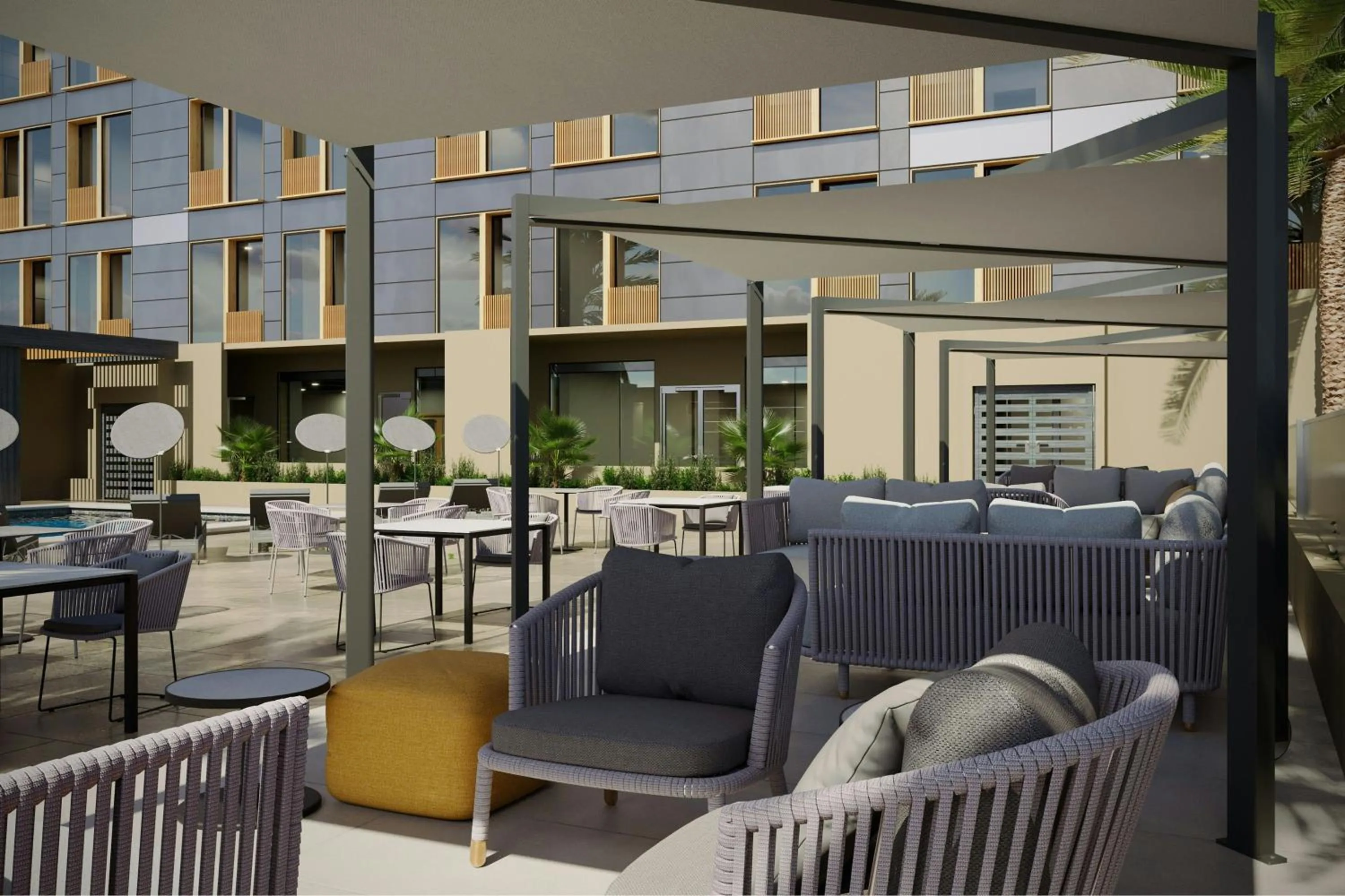 Lounge or bar in AC Hotel by Marriott Georgetown Guyana