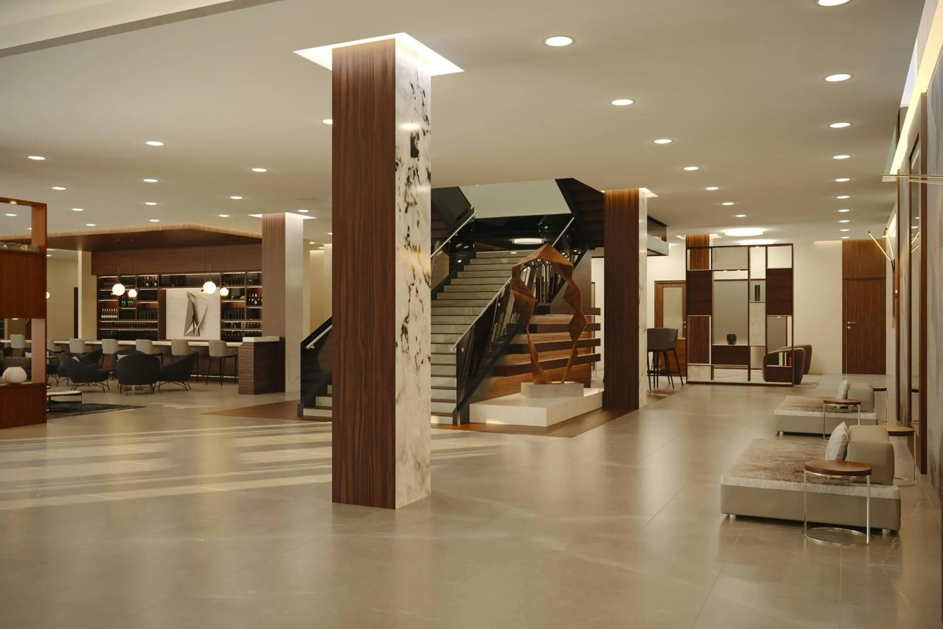 Lobby or reception in AC Hotel by Marriott Georgetown Guyana