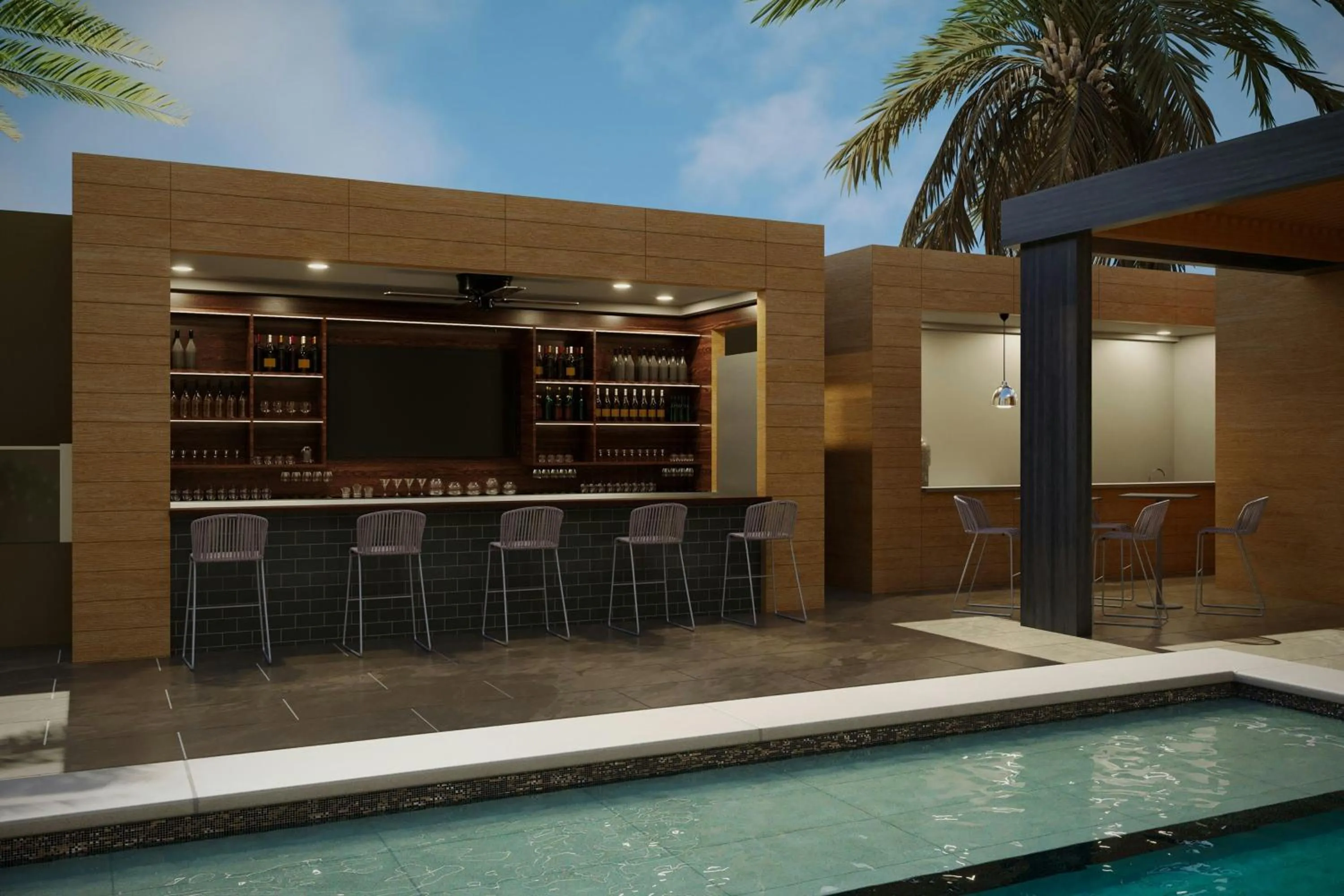 Swimming pool in AC Hotel by Marriott Georgetown Guyana