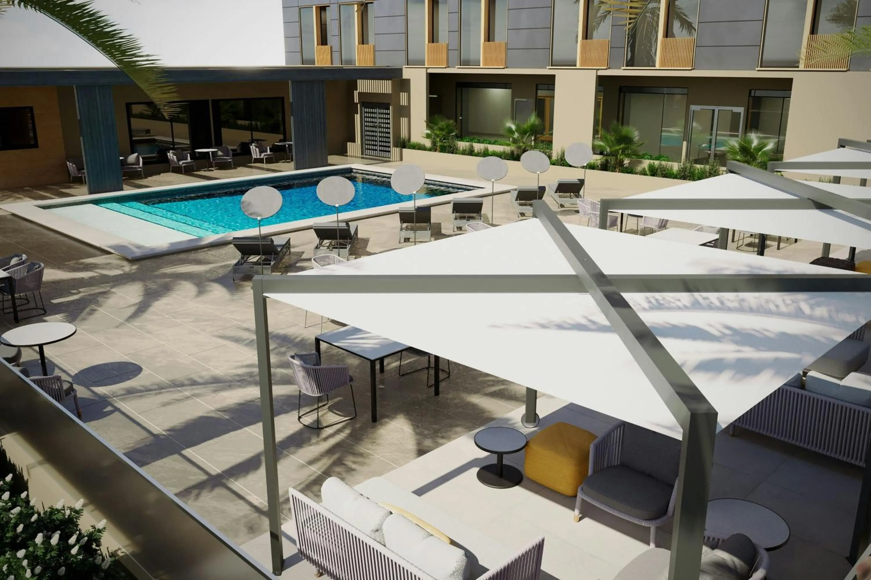 Swimming pool in AC Hotel by Marriott Georgetown Guyana