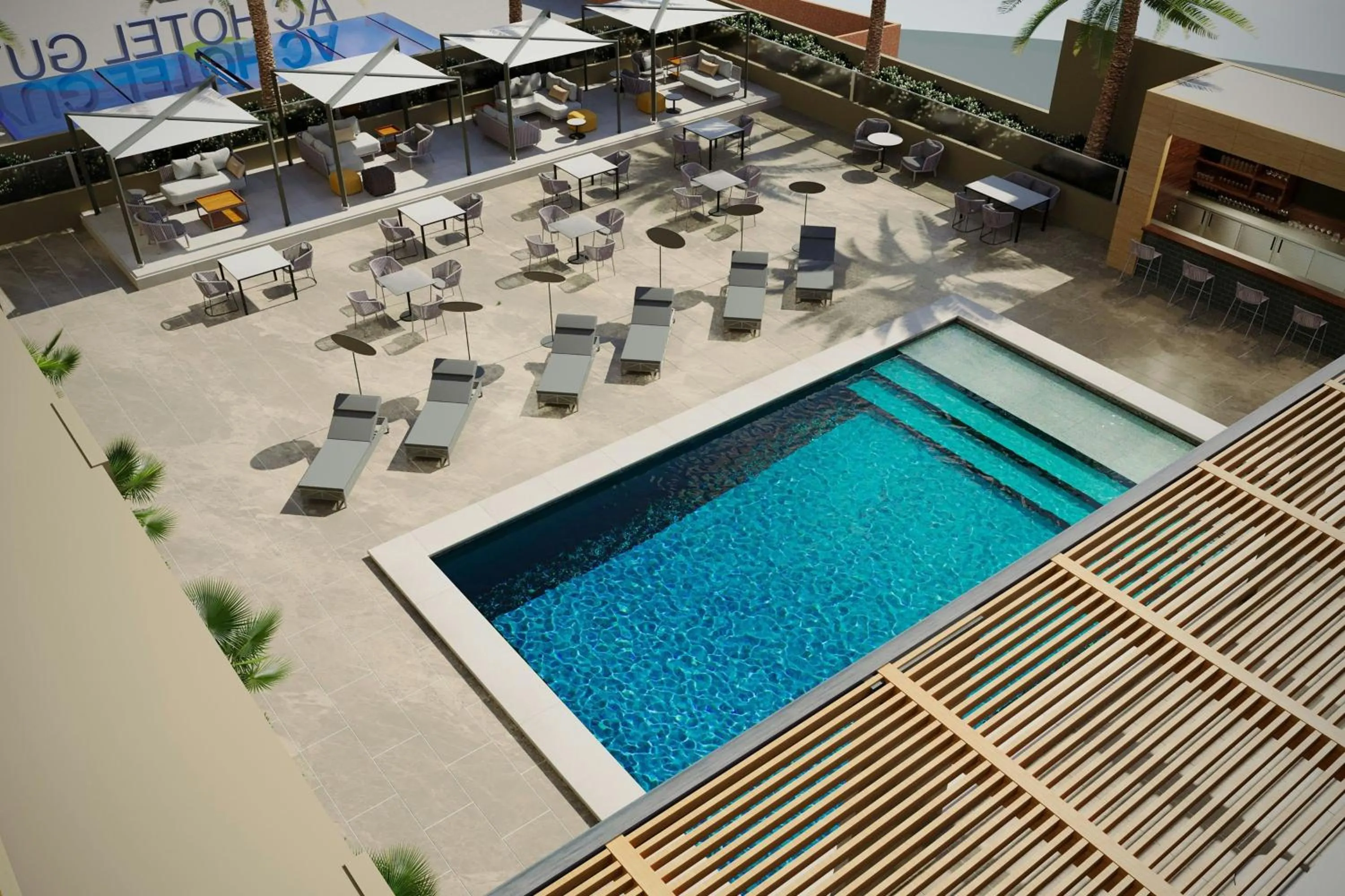 Swimming pool in AC Hotel by Marriott Georgetown Guyana