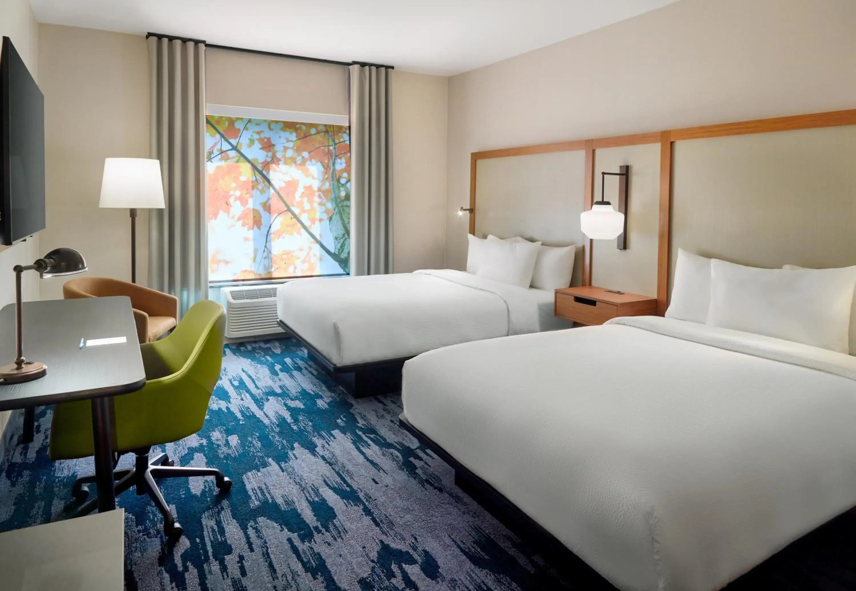 Standard Queen Room with Two Queen Beds in Fairfield by Marriott Inn & Suites Savannah Pooler Standard Queen Room with Two Queen Beds in Fairfield by Marriott Inn & Suites Savannah Pooler