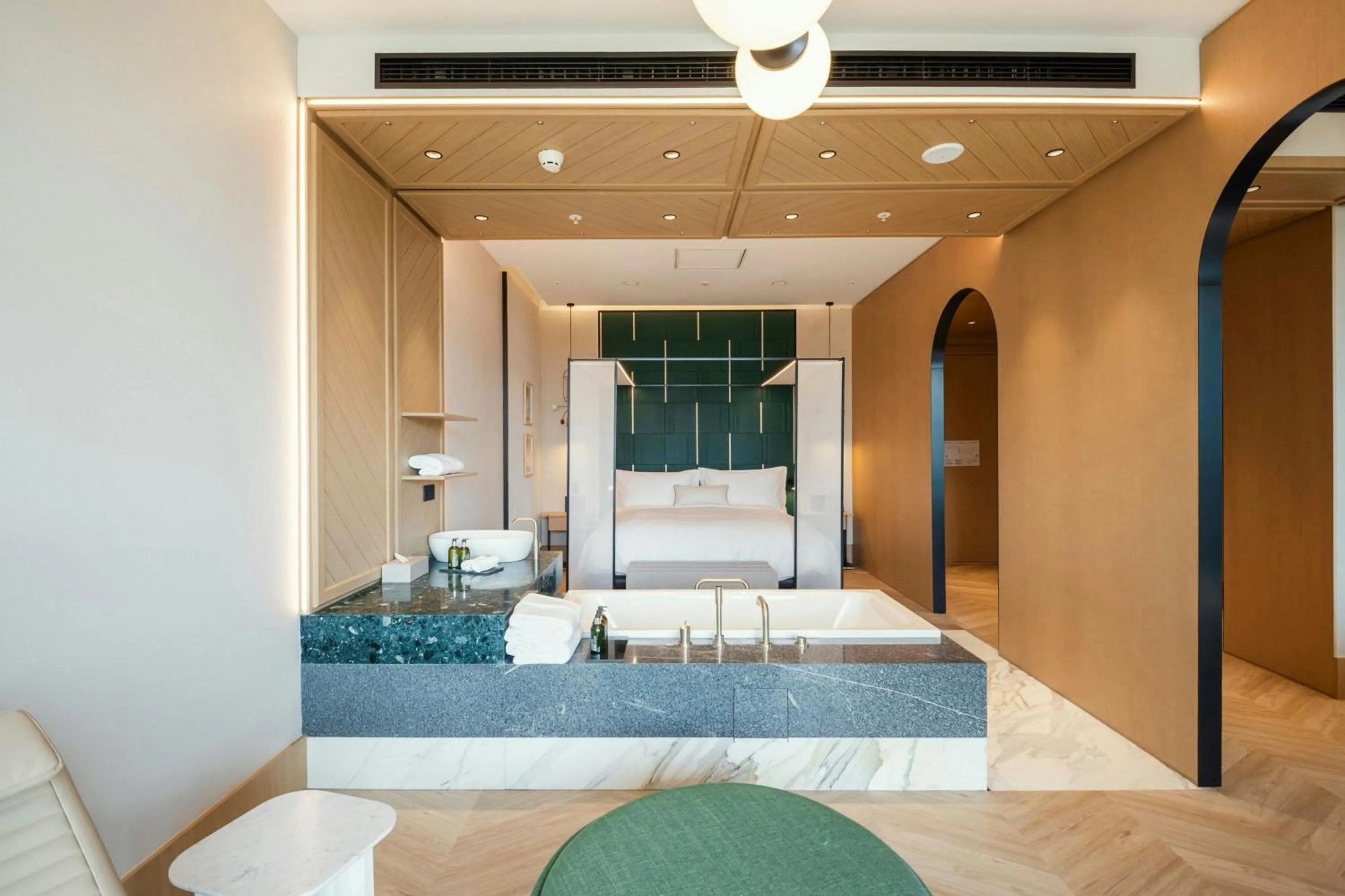Bedroom, Bed in Paragraph Golf & Spa Tabori, Autograph Collection