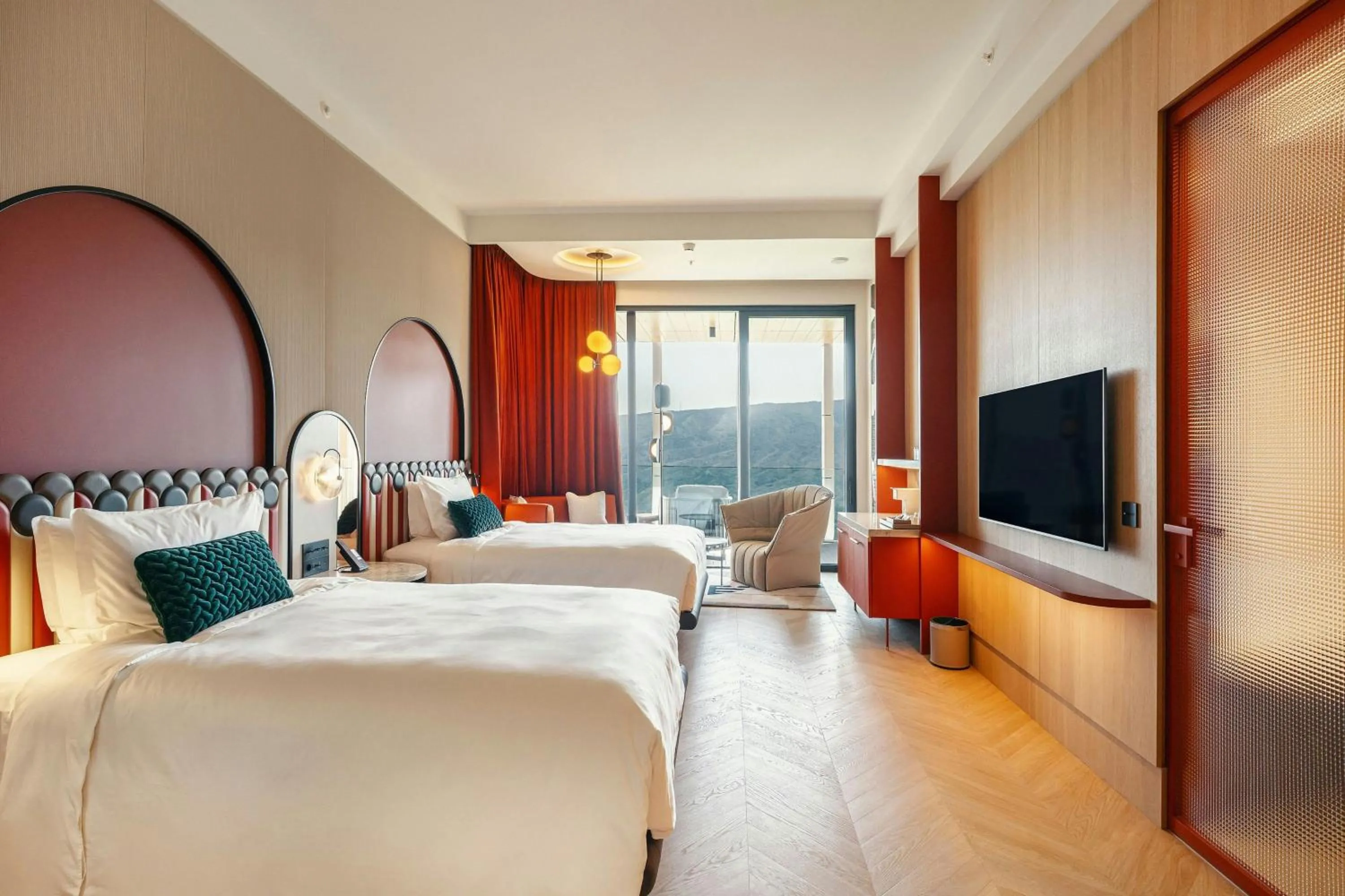 Bedroom, Bed in Paragraph Golf & Spa Tabori, Autograph Collection