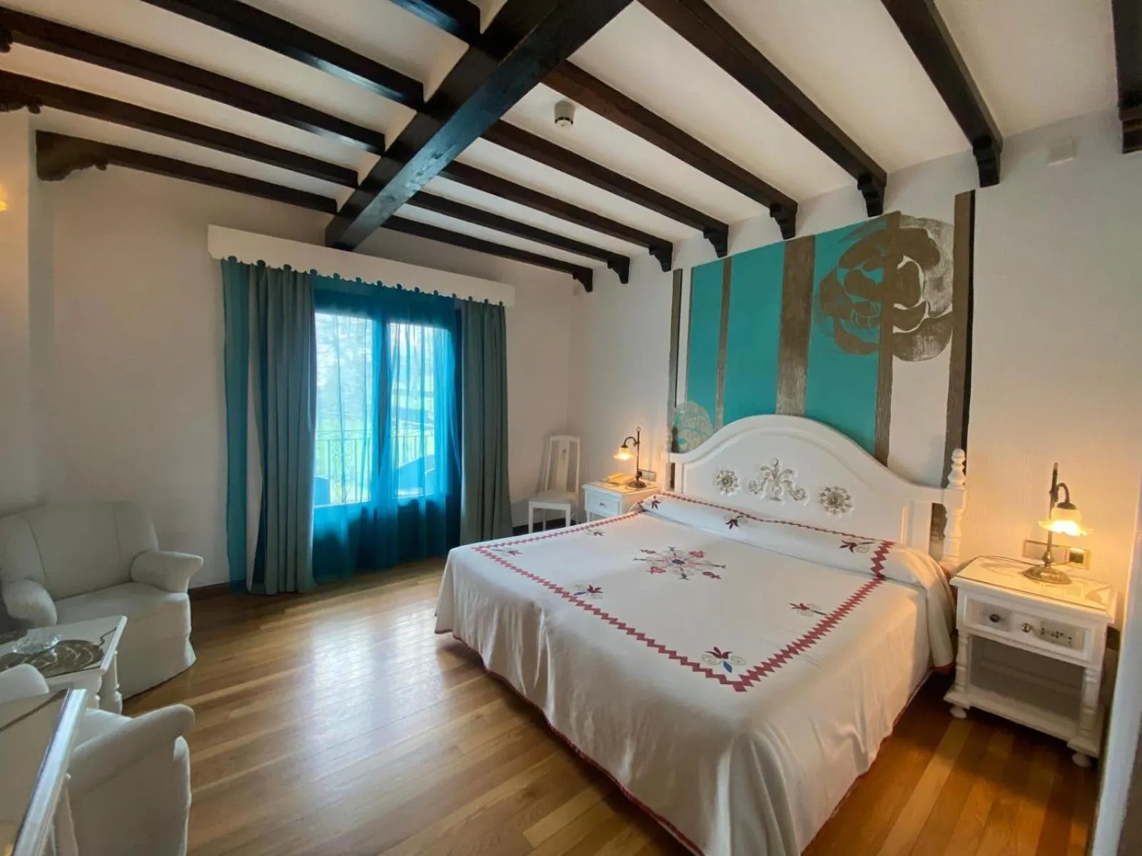 Bedroom, Bed in Hotel Doña Teresa