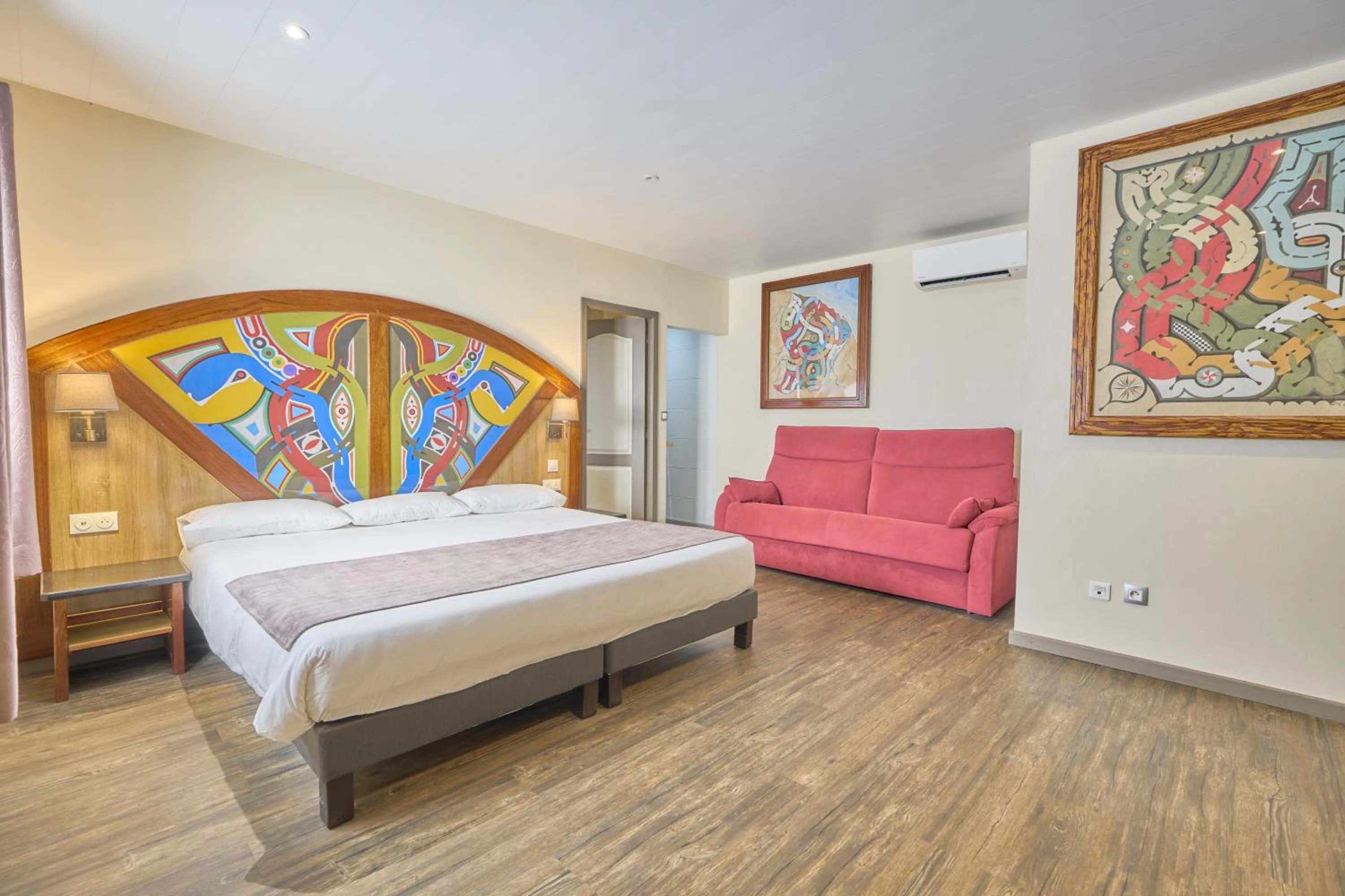 Bed in Domaine du lac bleu