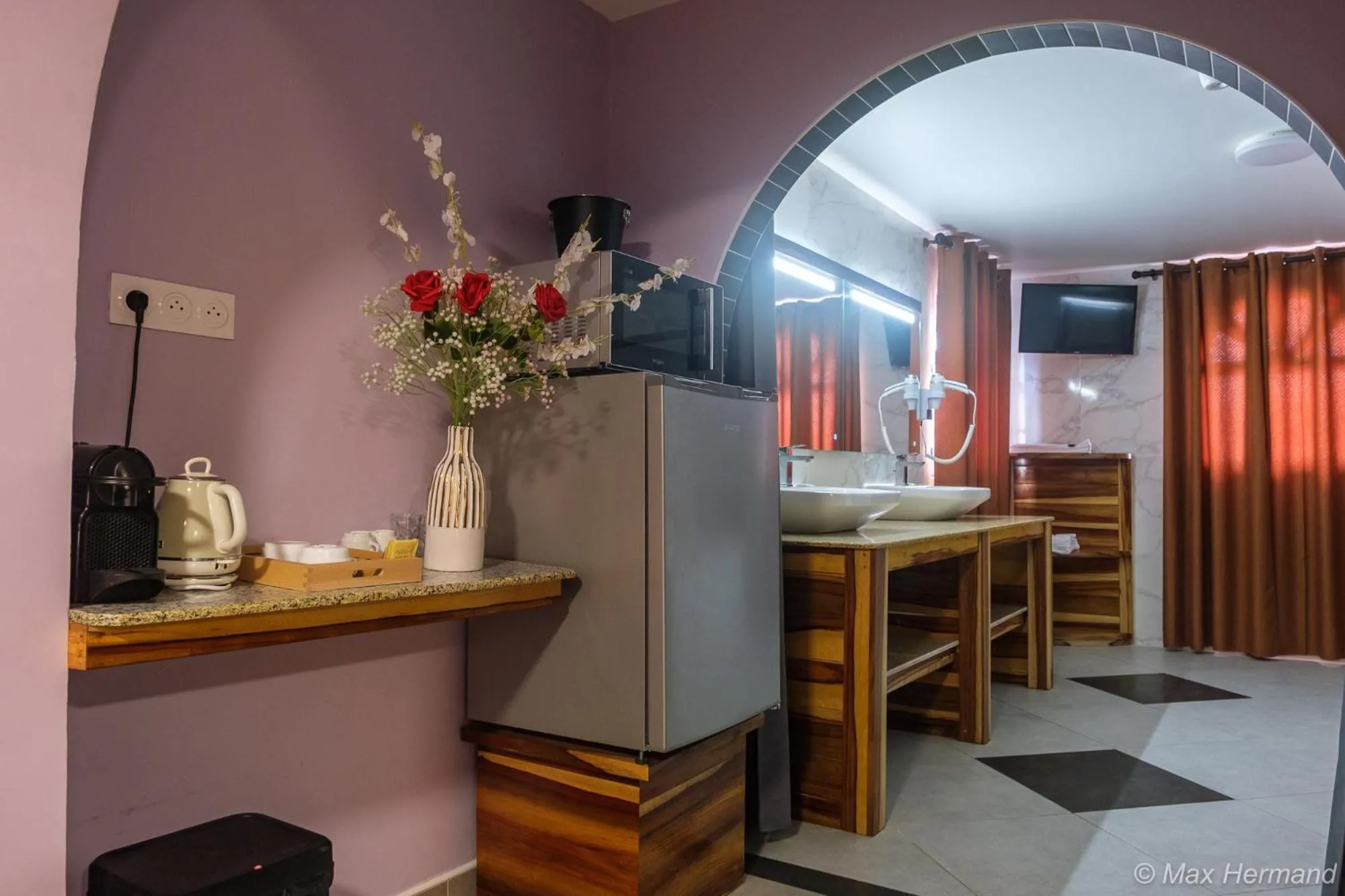 minibar in Domaine du lac bleu