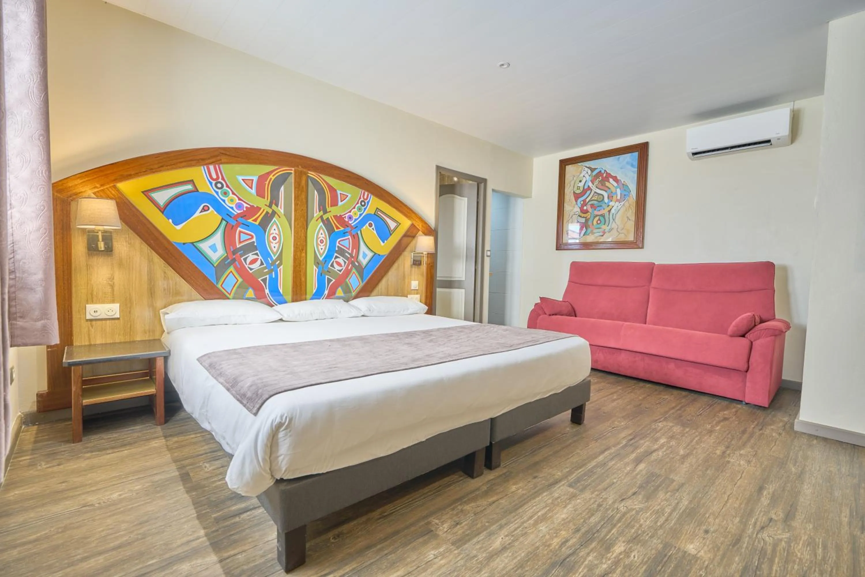 Bed in Domaine du lac bleu