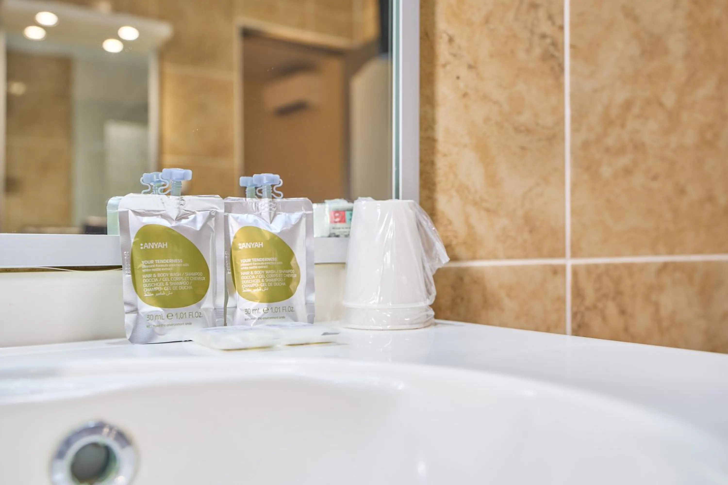 Bathroom in Domaine du lac bleu
