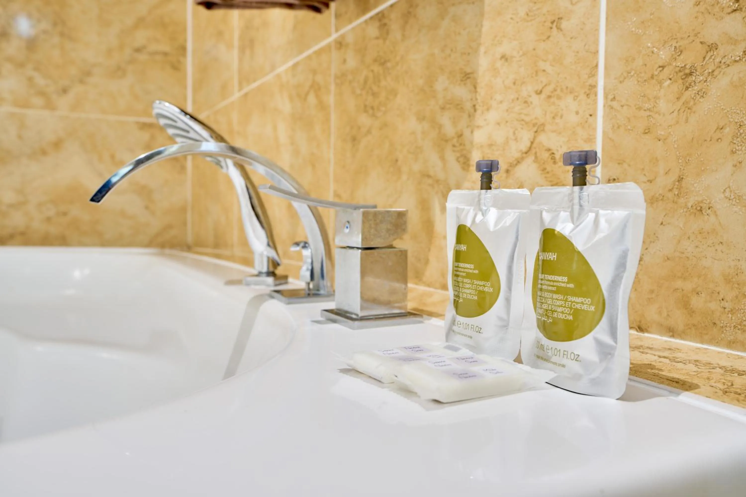 Bathroom in Domaine du lac bleu