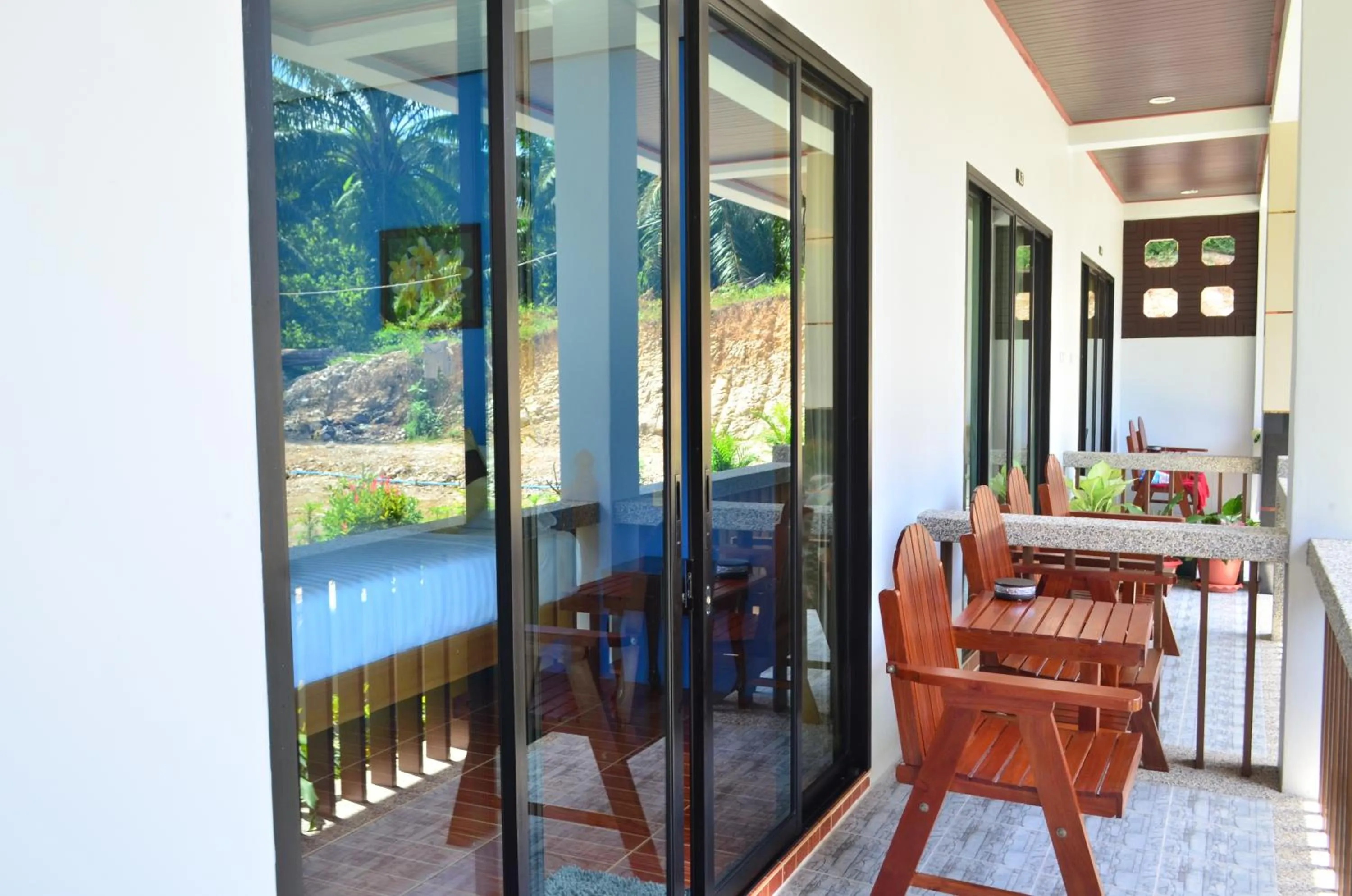 Balcony/Terrace in Phongphiphat Lanta Mansion