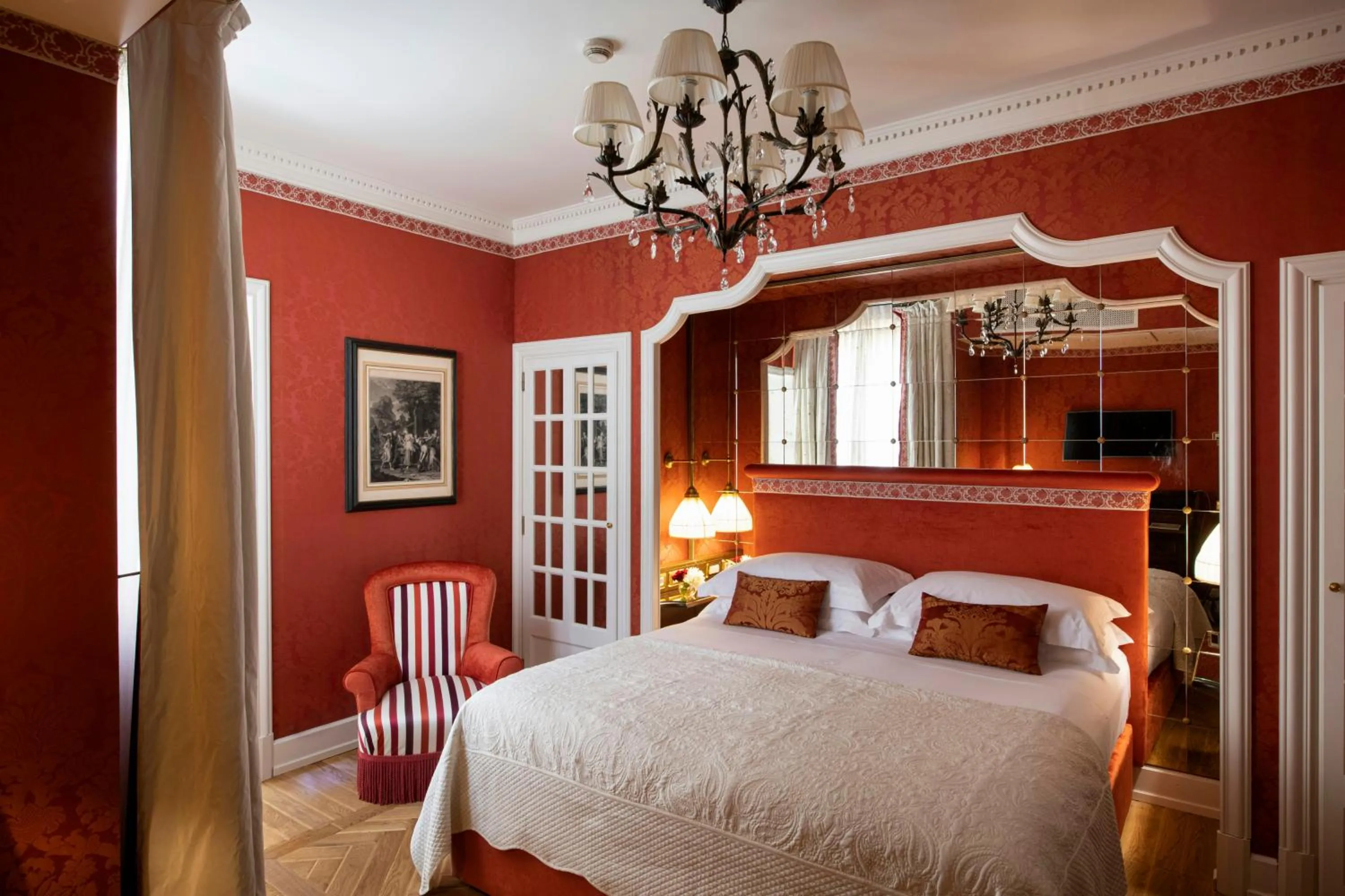 Photo of the whole room, Bed in Helvetia&Bristol Firenze – Starhotels Collezione