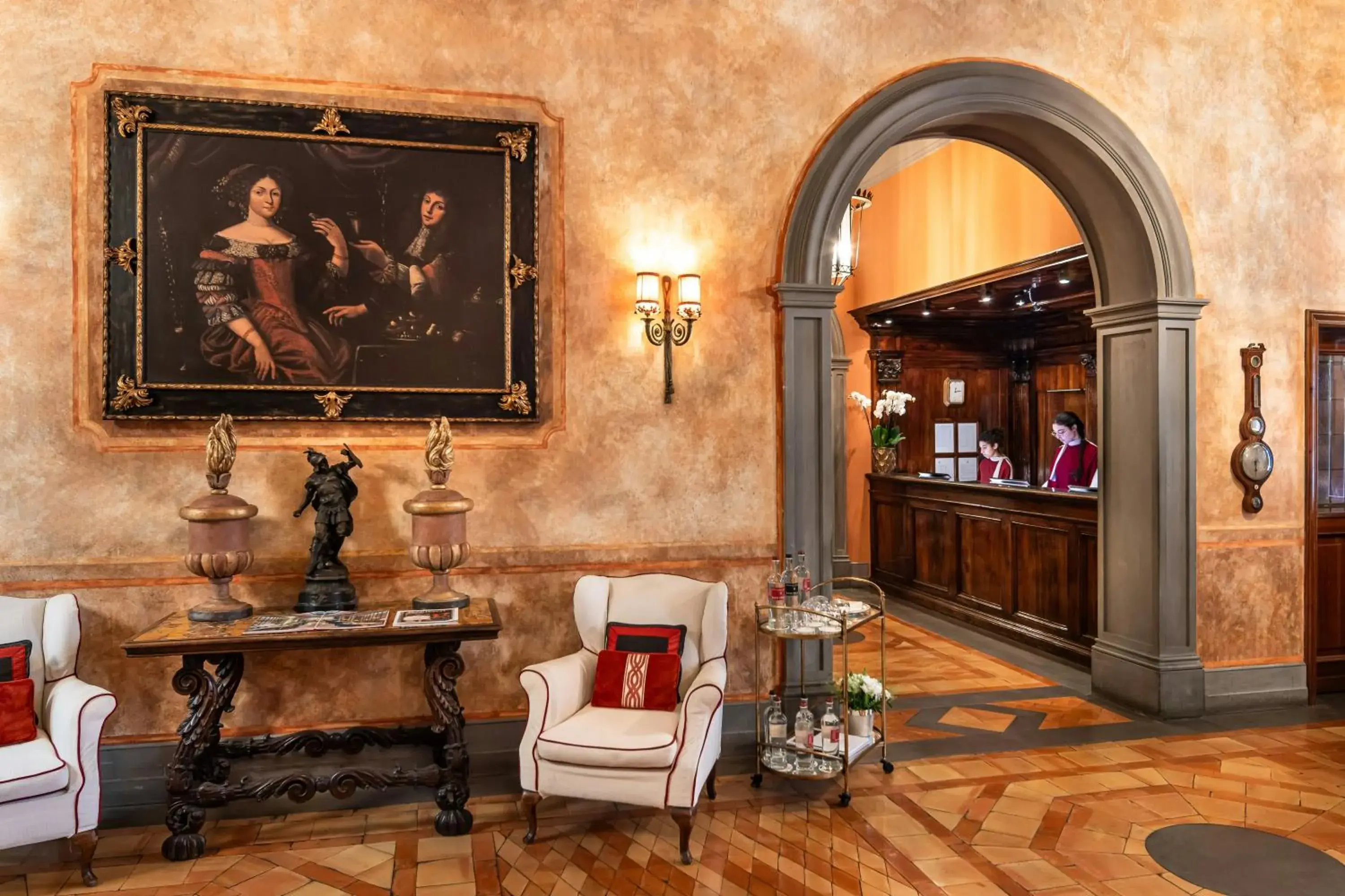 Lobby or reception in Helvetia&Bristol Firenze – Starhotels Collezione Lobby or reception in Helvetia&Bristol Firenze – Starhotels Collezione