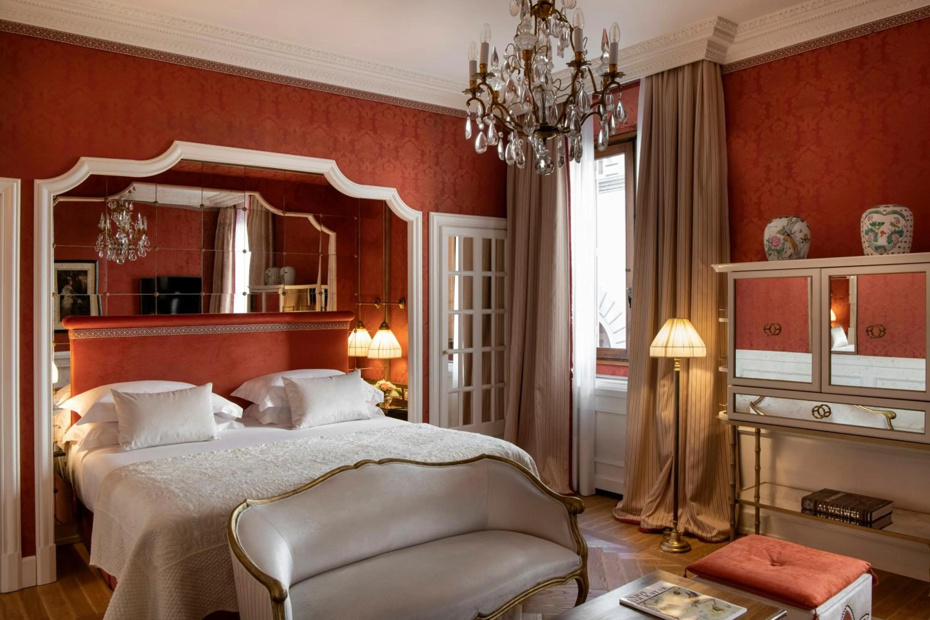 Photo of the whole room, Bed in Helvetia&Bristol Firenze – Starhotels Collezione