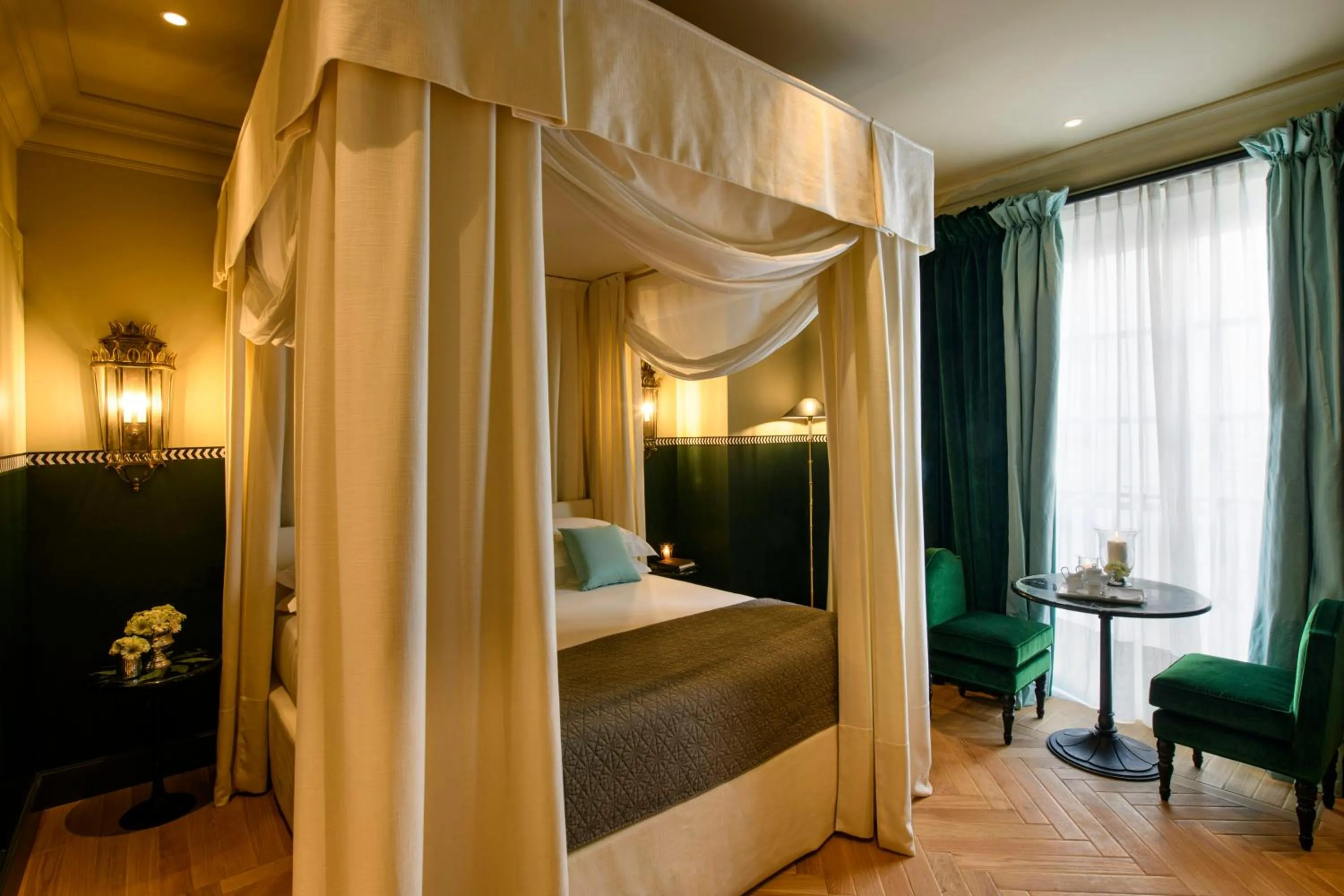 Photo of the whole room, Bed in Helvetia&Bristol Firenze – Starhotels Collezione