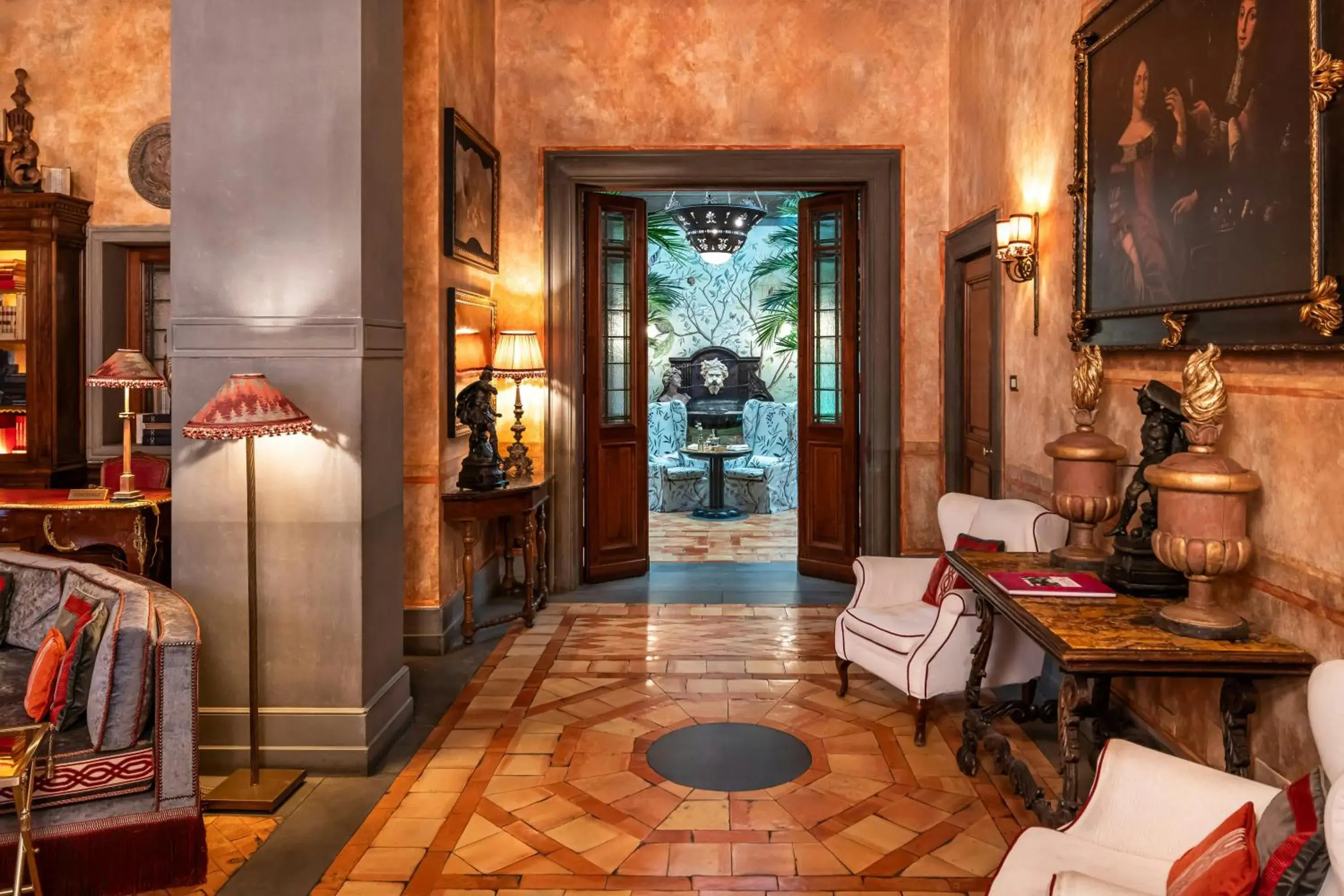 Lobby or reception in Helvetia&Bristol Firenze – Starhotels Collezione Lobby or reception in Helvetia&Bristol Firenze – Starhotels Collezione