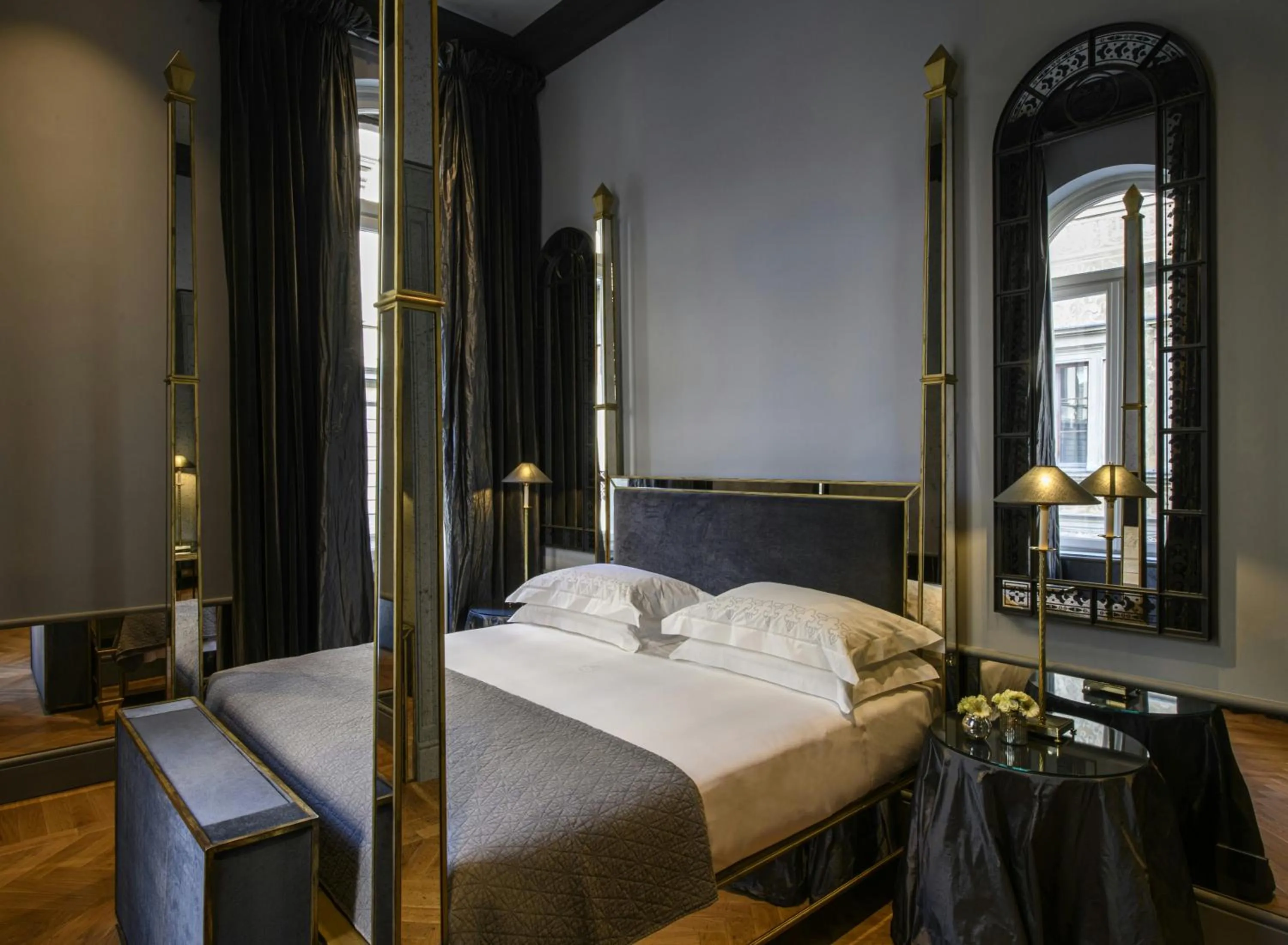 Photo of the whole room, Bed in Helvetia&Bristol Firenze – Starhotels Collezione