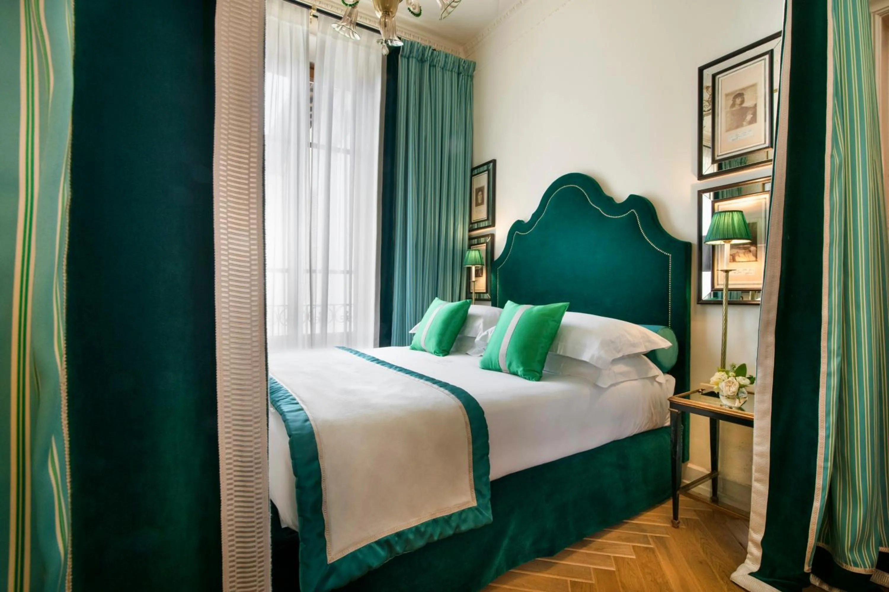 Photo of the whole room, Bed in Helvetia&Bristol Firenze – Starhotels Collezione