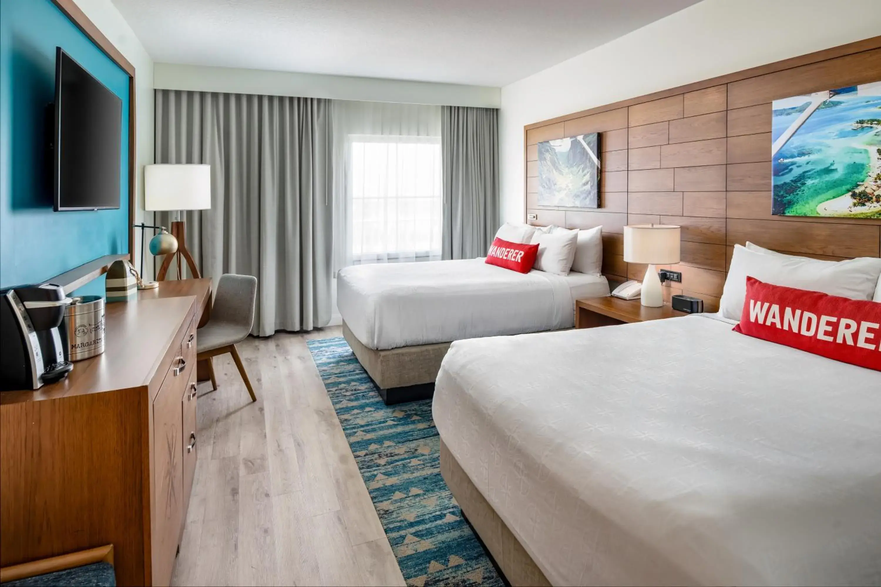 Double Room - Disability Access in Compass Hotel Beaufort by Margaritaville Double Room - Disability Access in Compass Hotel Beaufort by Margaritaville