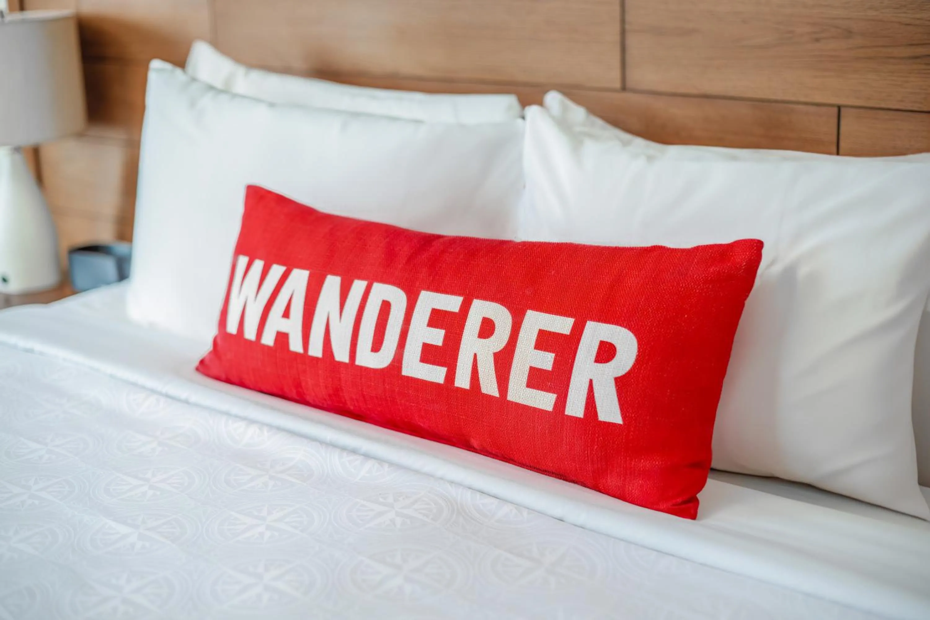 Bed in Compass Hotel Beaufort by Margaritaville