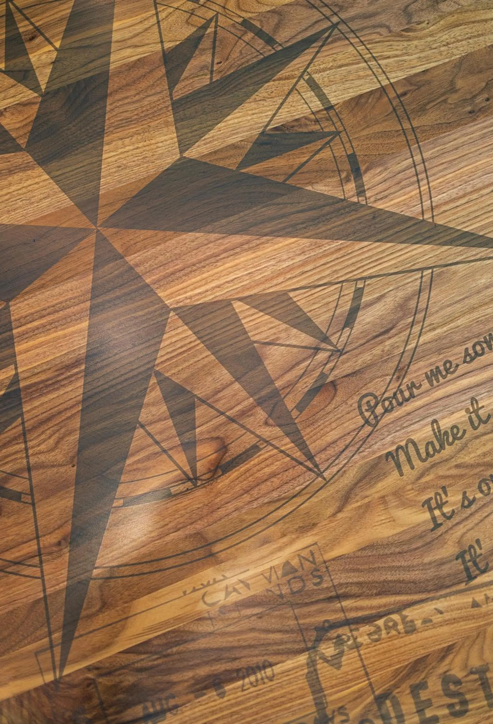 Decorative detail in Compass Hotel Beaufort by Margaritaville