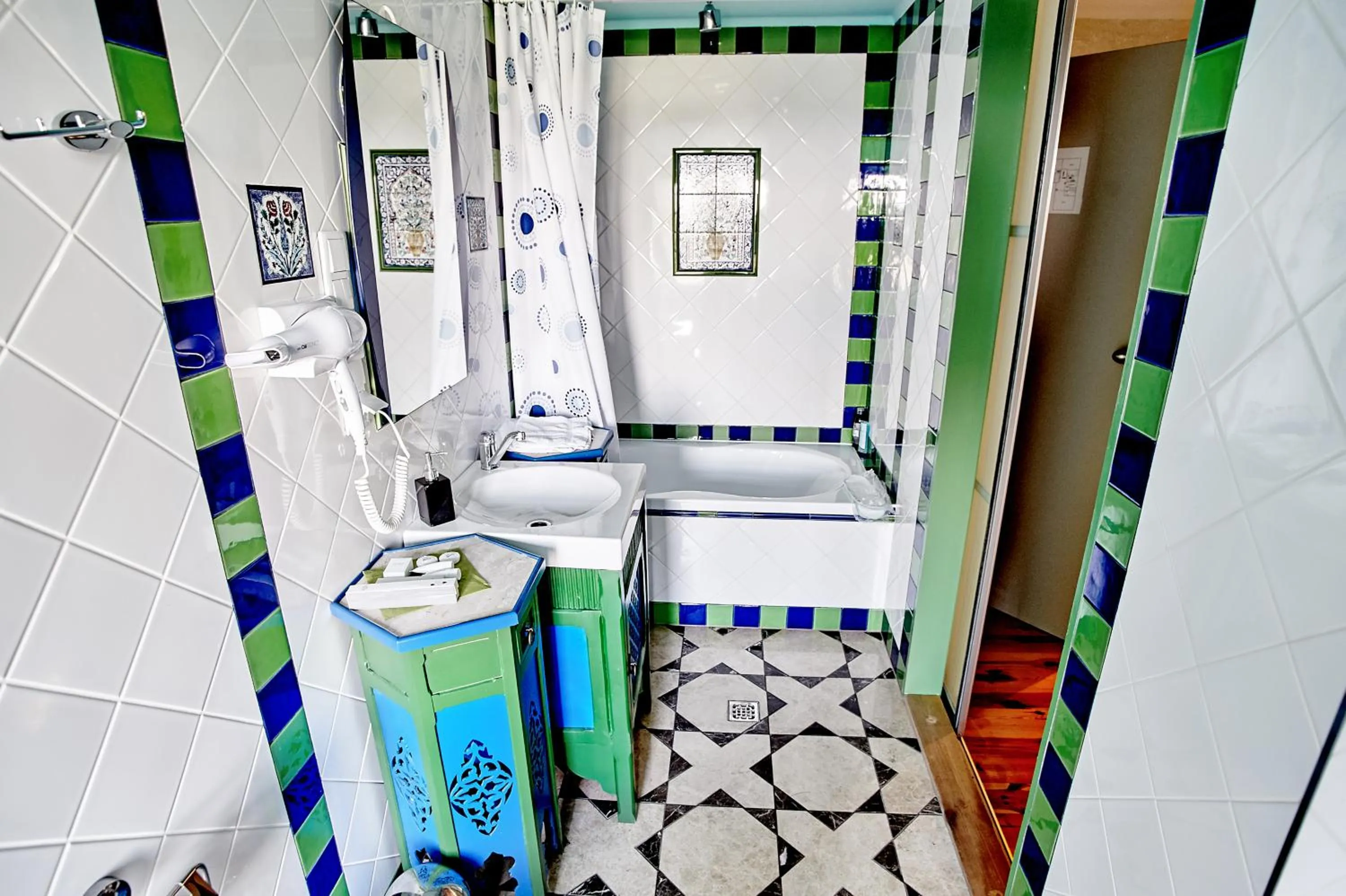 Bathroom in Pałac Bażantarnia