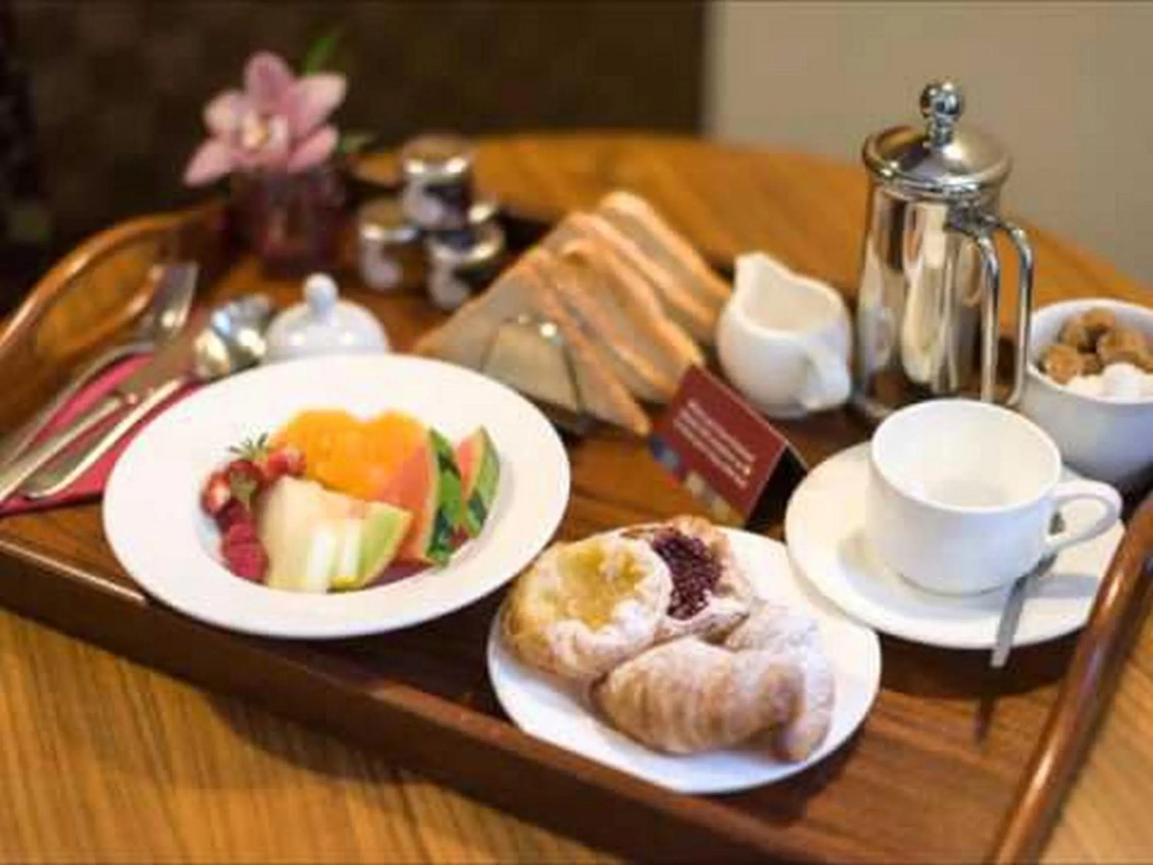 Food and drinks in Villa Aurora, Galle Fort