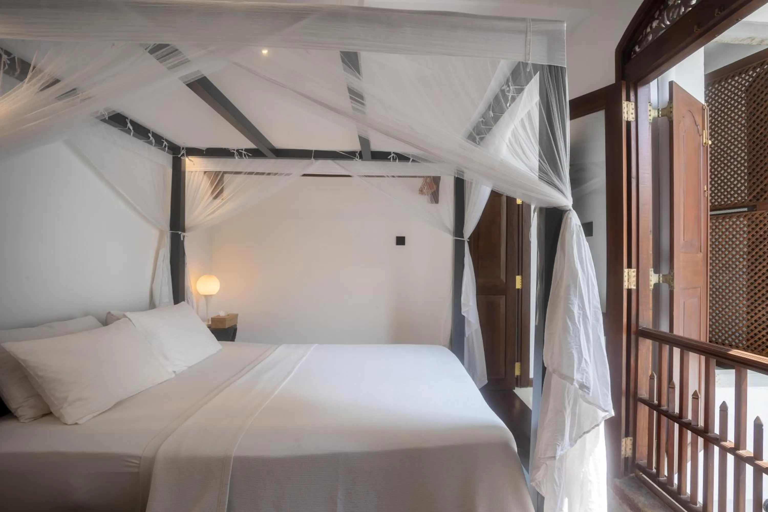 Bed in Villa Aurora, Galle Fort