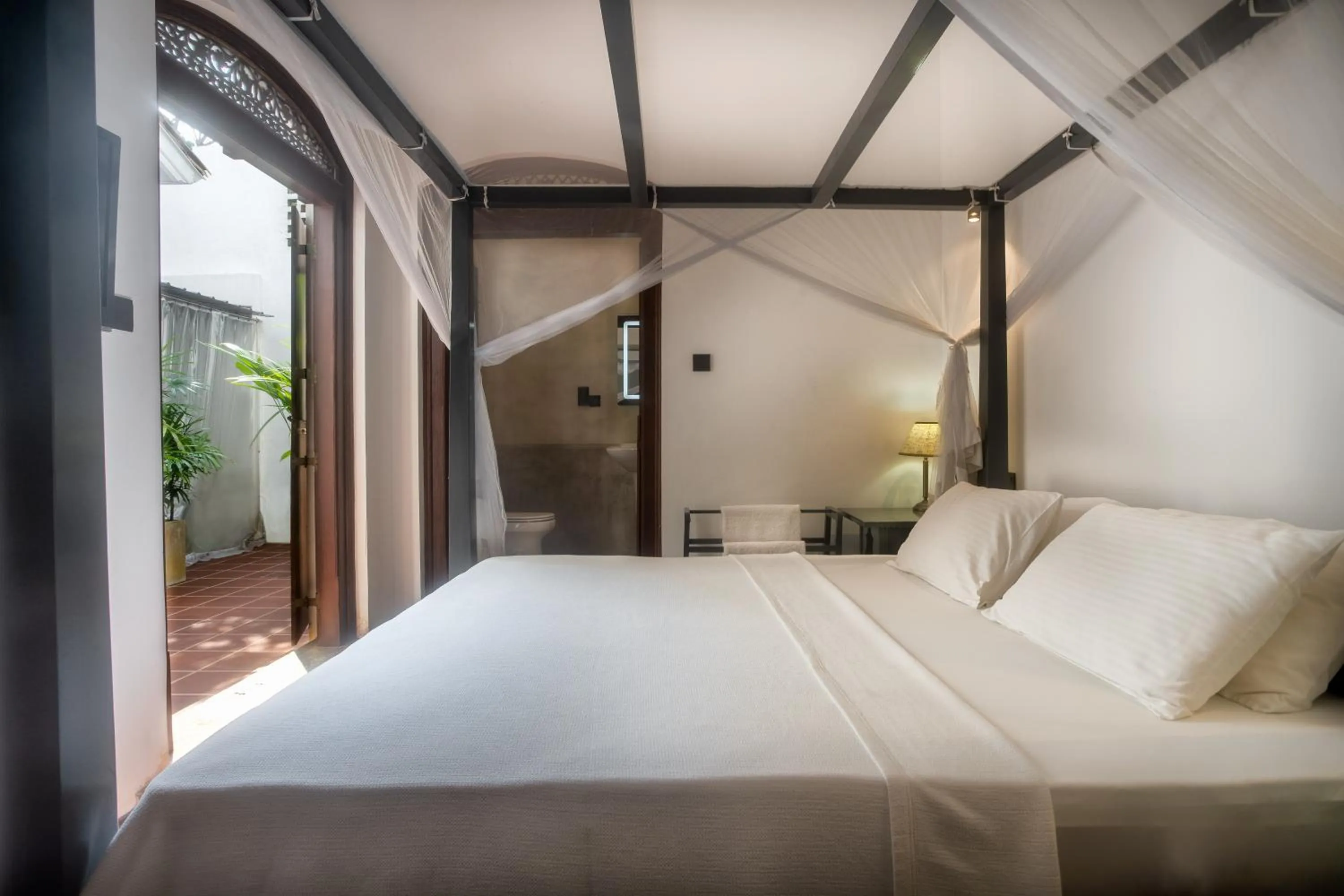 Bed in Villa Aurora, Galle Fort