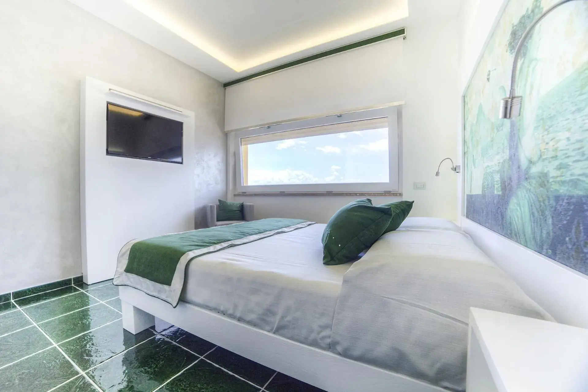 Deluxe Double Room with Sea View in La Madegra Seasuite Deluxe Double Room with Sea View in La Madegra Seasuite