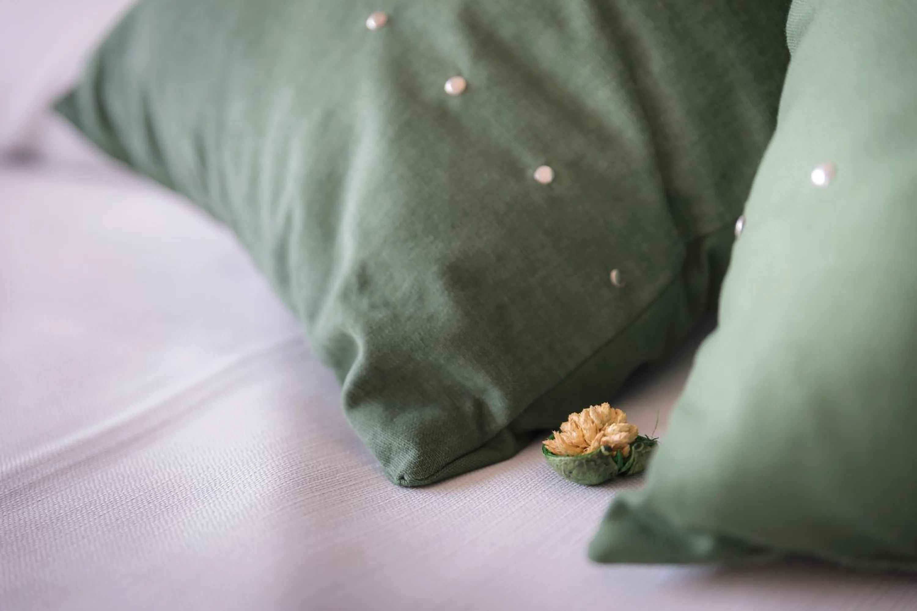 Bed in La Madegra Seasuite