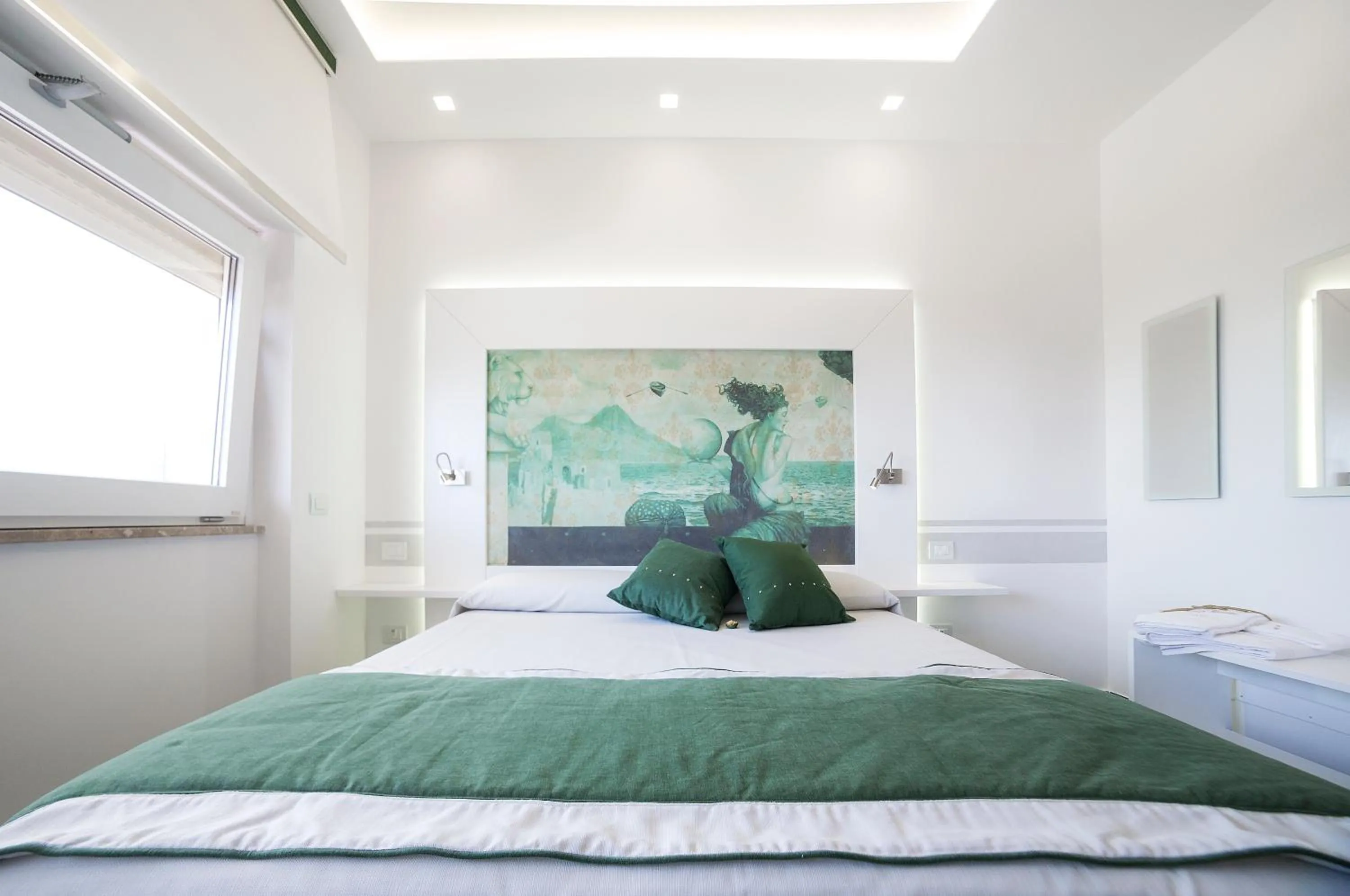 Bed in La Madegra Seasuite