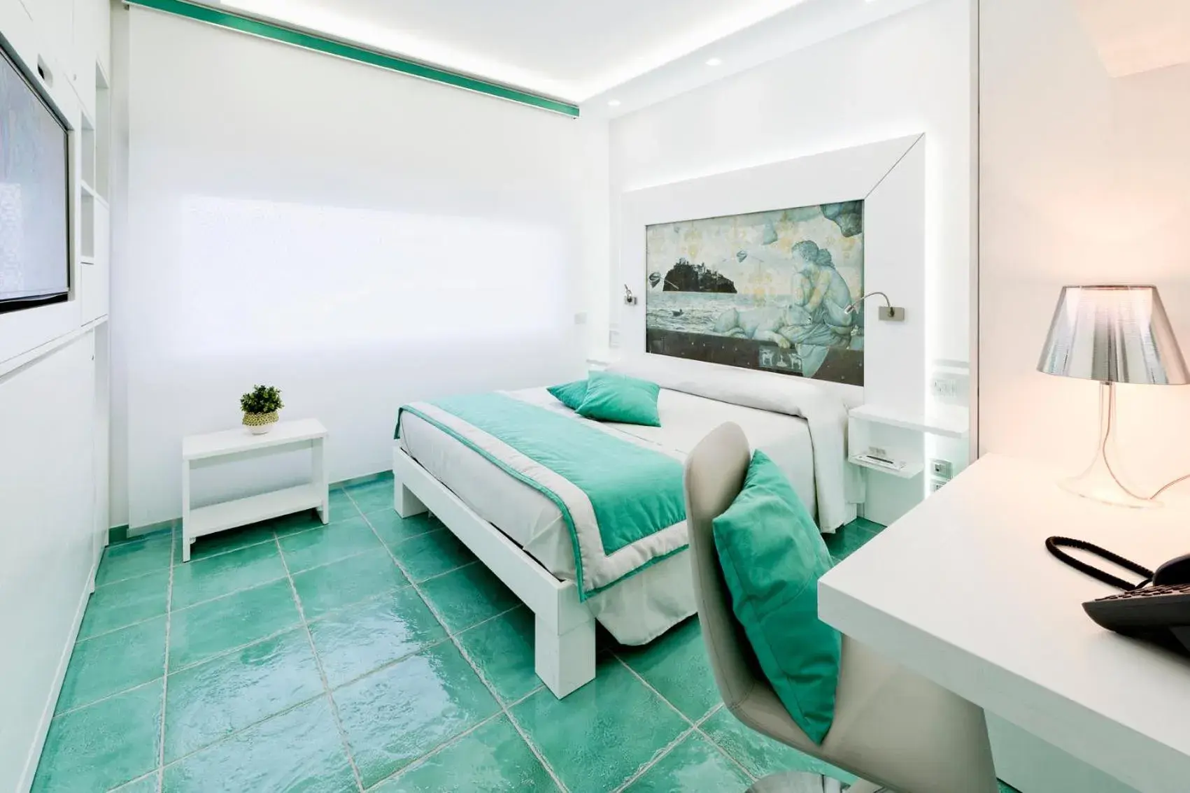 Deluxe Double Room with Sea View in La Madegra Seasuite Deluxe Double Room with Sea View in La Madegra Seasuite