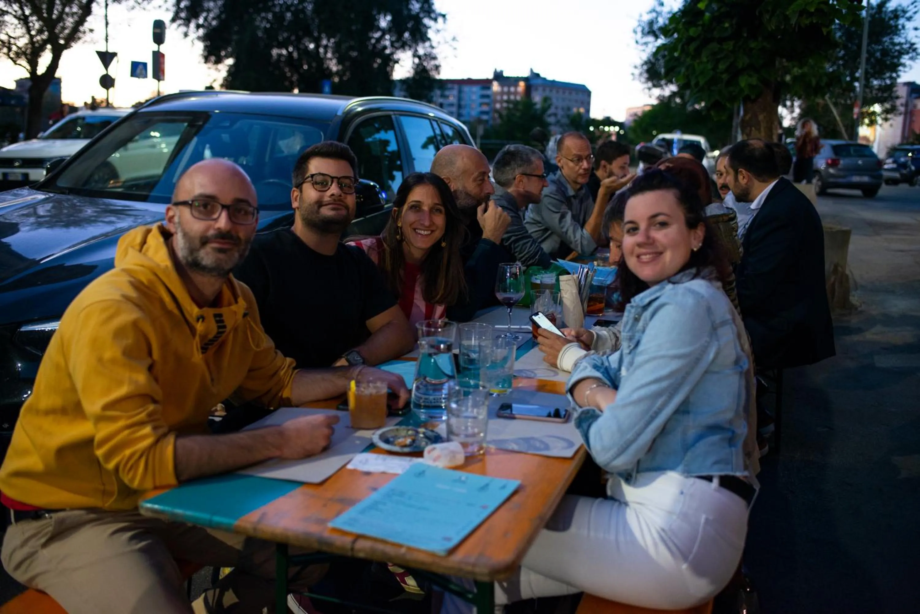 Property building in Madama Hostel & Bistrot