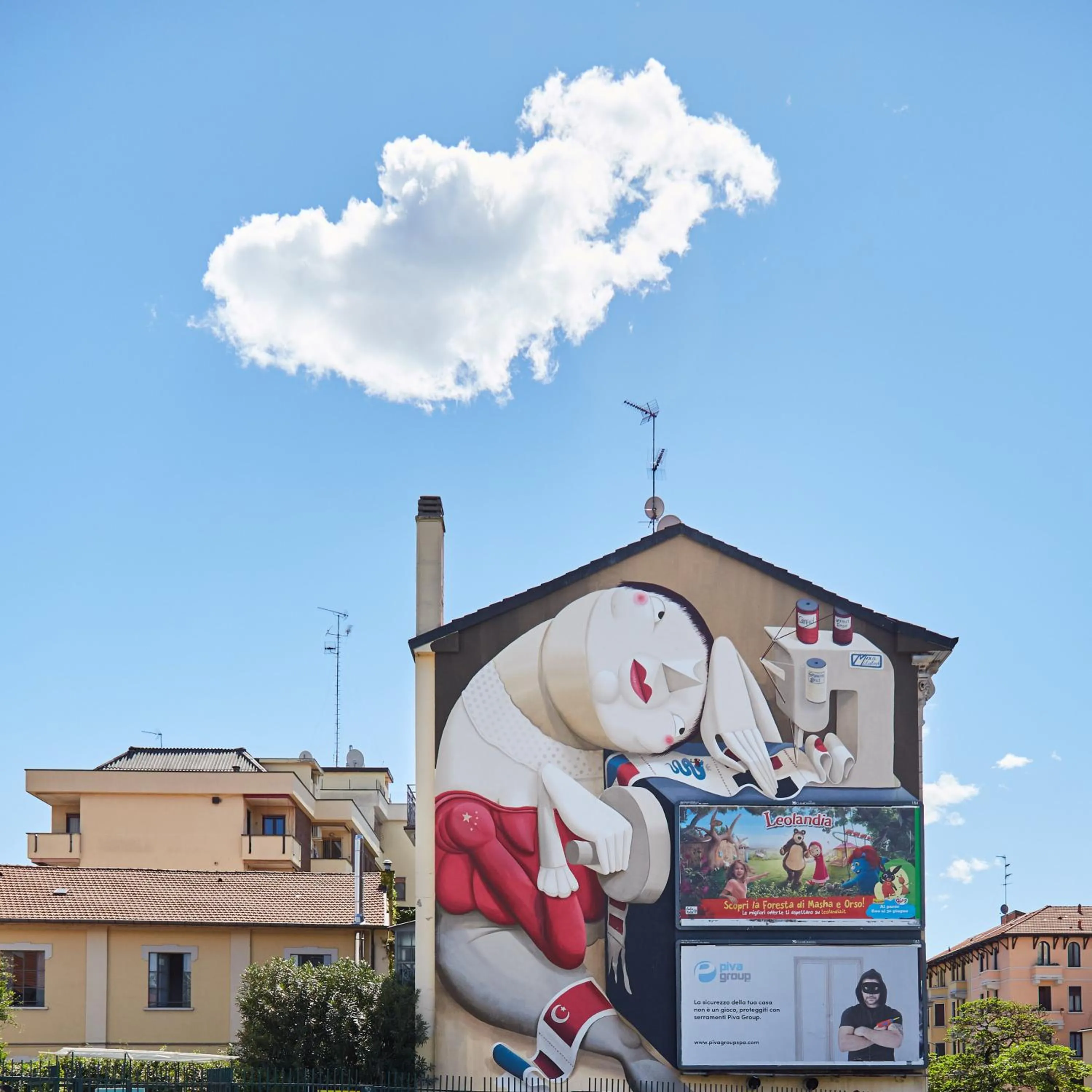 Property building in Madama Hostel & Bistrot