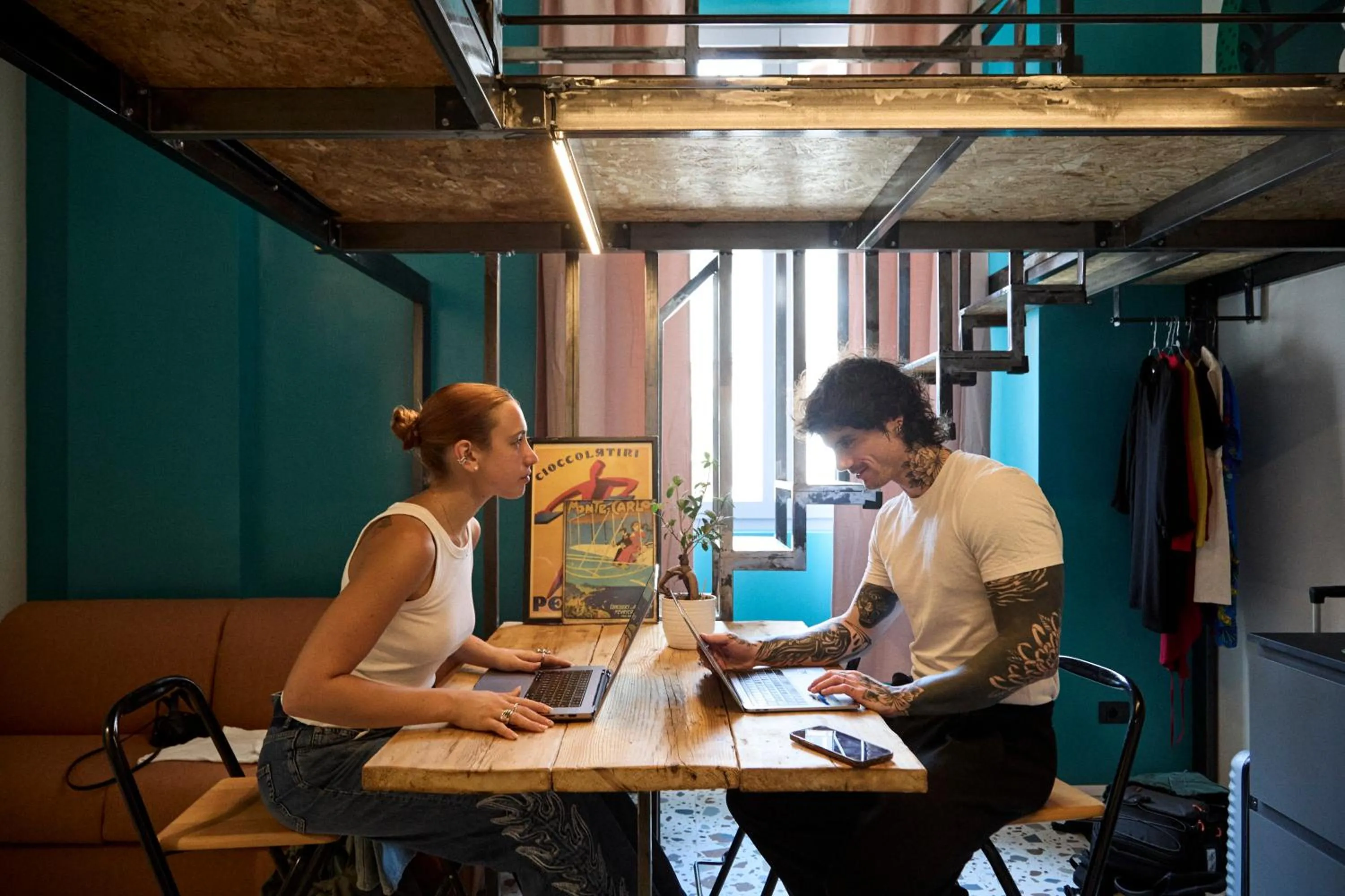 People in Madama Hostel & Bistrot