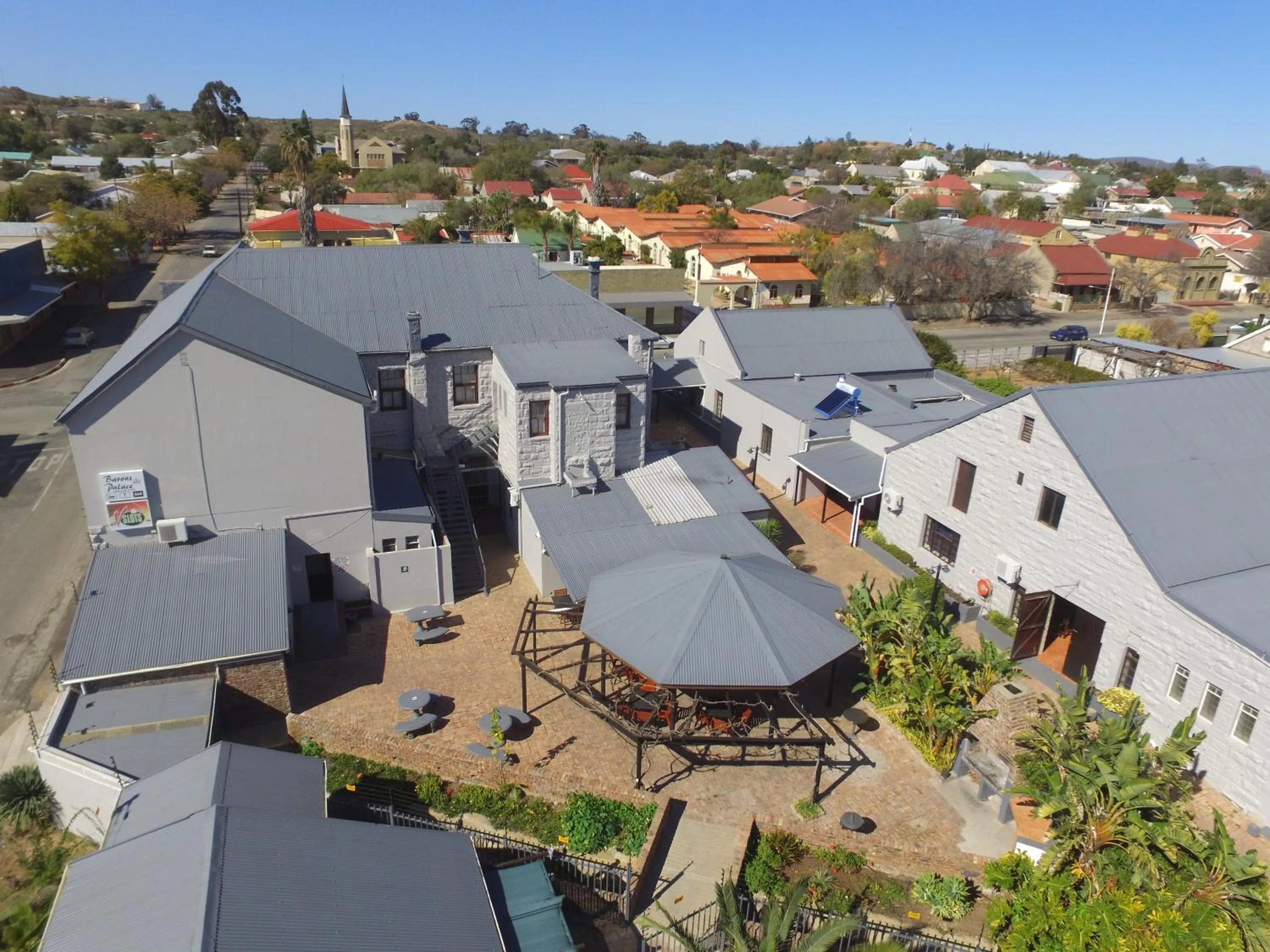 Property building in Baron's Palace
