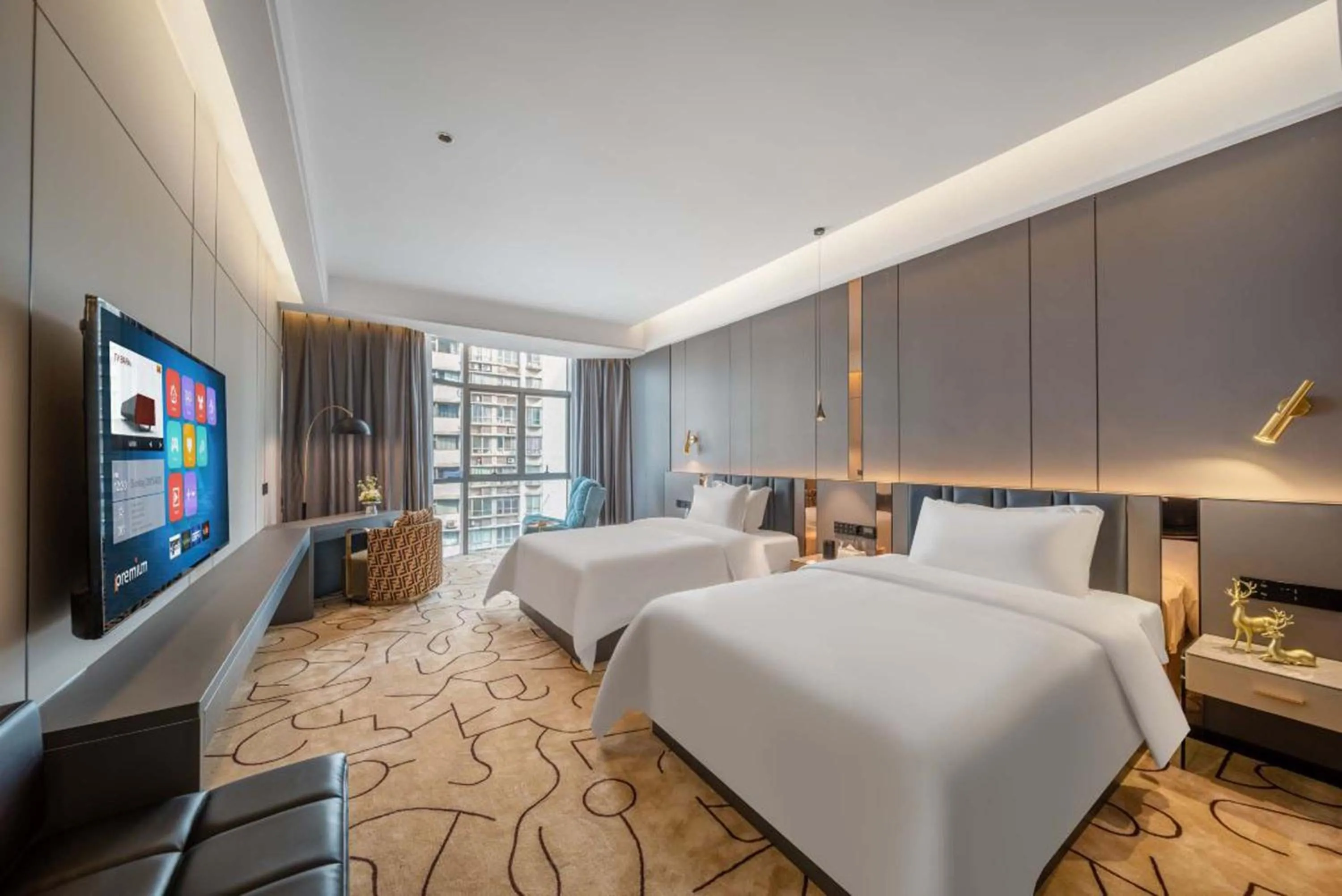 Bed in Pilot Hotel