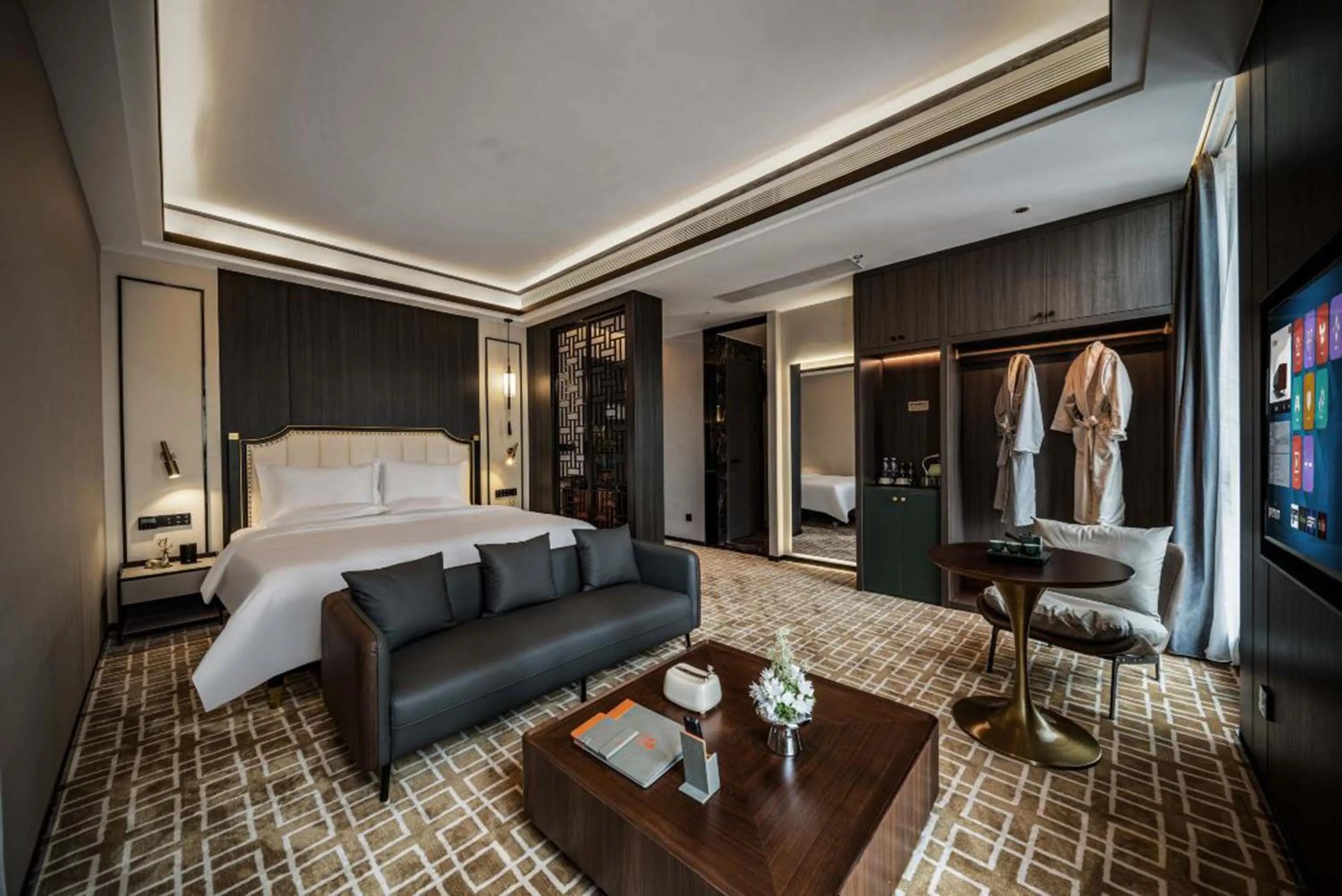 Bed in Pilot Hotel