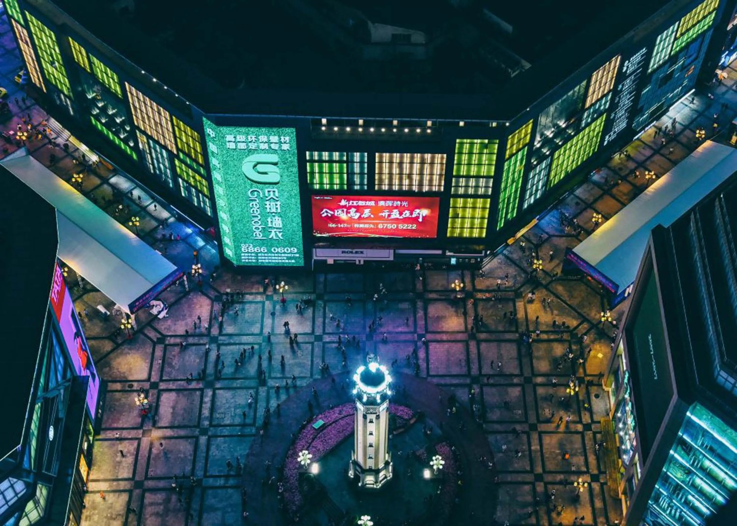 City view in Pilot Hotel
