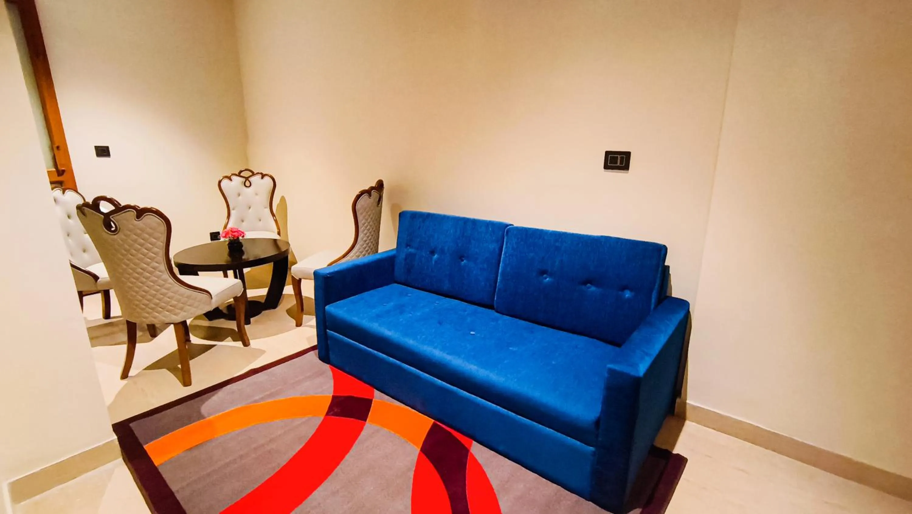 Living room in The Meriton