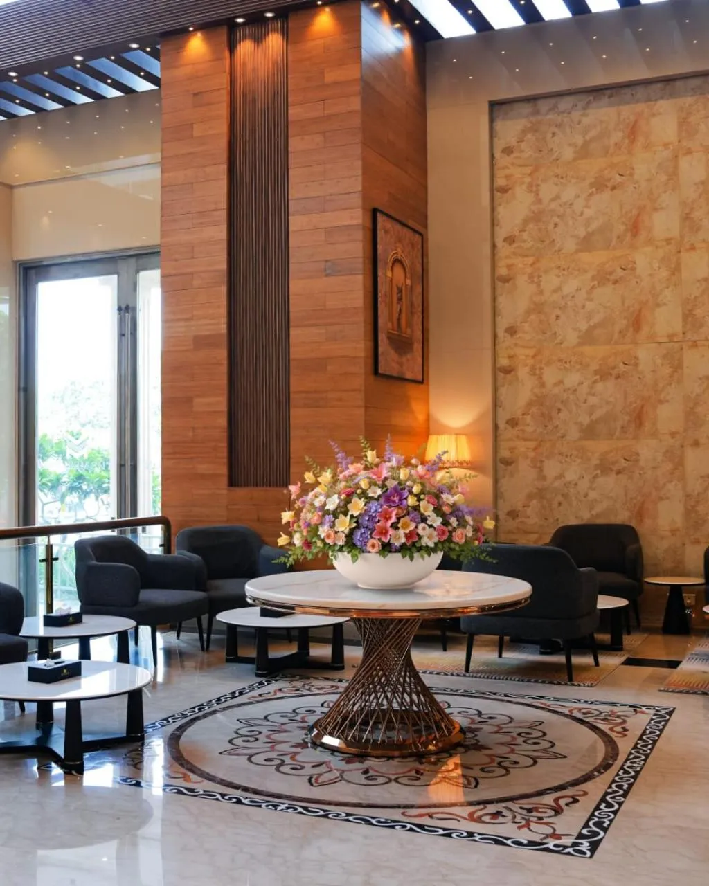 Lobby or reception in The Meriton