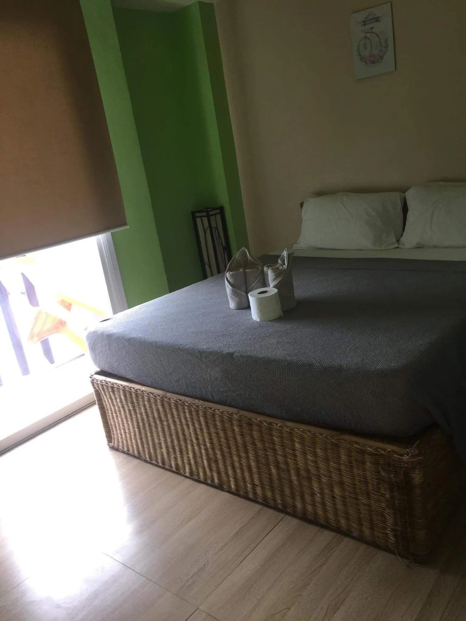 Bed in Amadeus and Isabel Inn