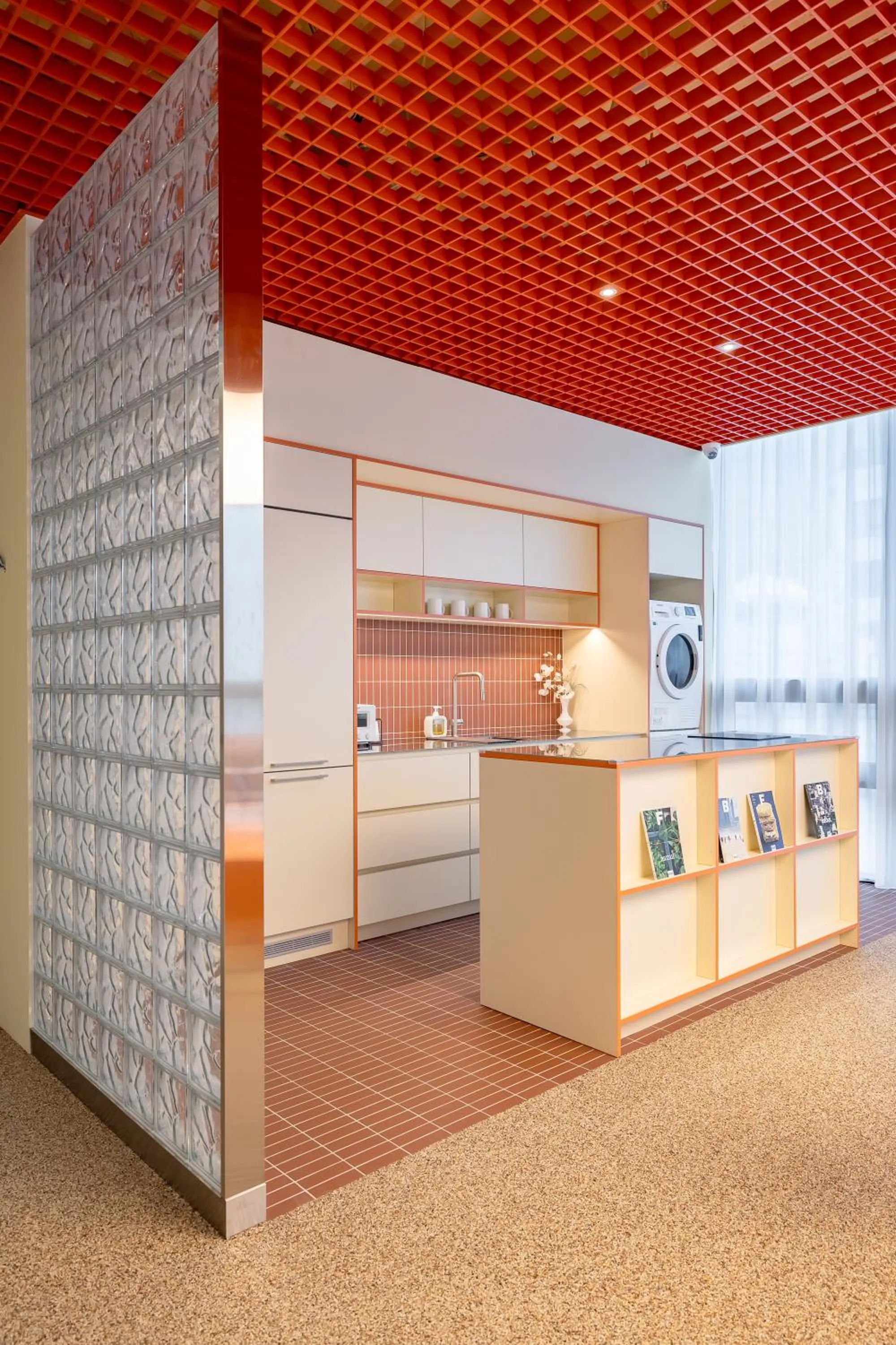 Communal kitchen in THE EXTAY Lounge Jongno